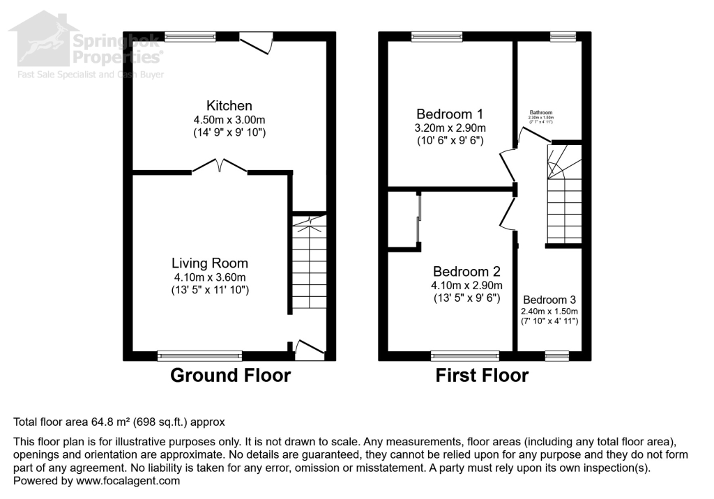 Carr Bottom Avenue, Bradford, West Yorkshire BD5, 3 bedroom terraced