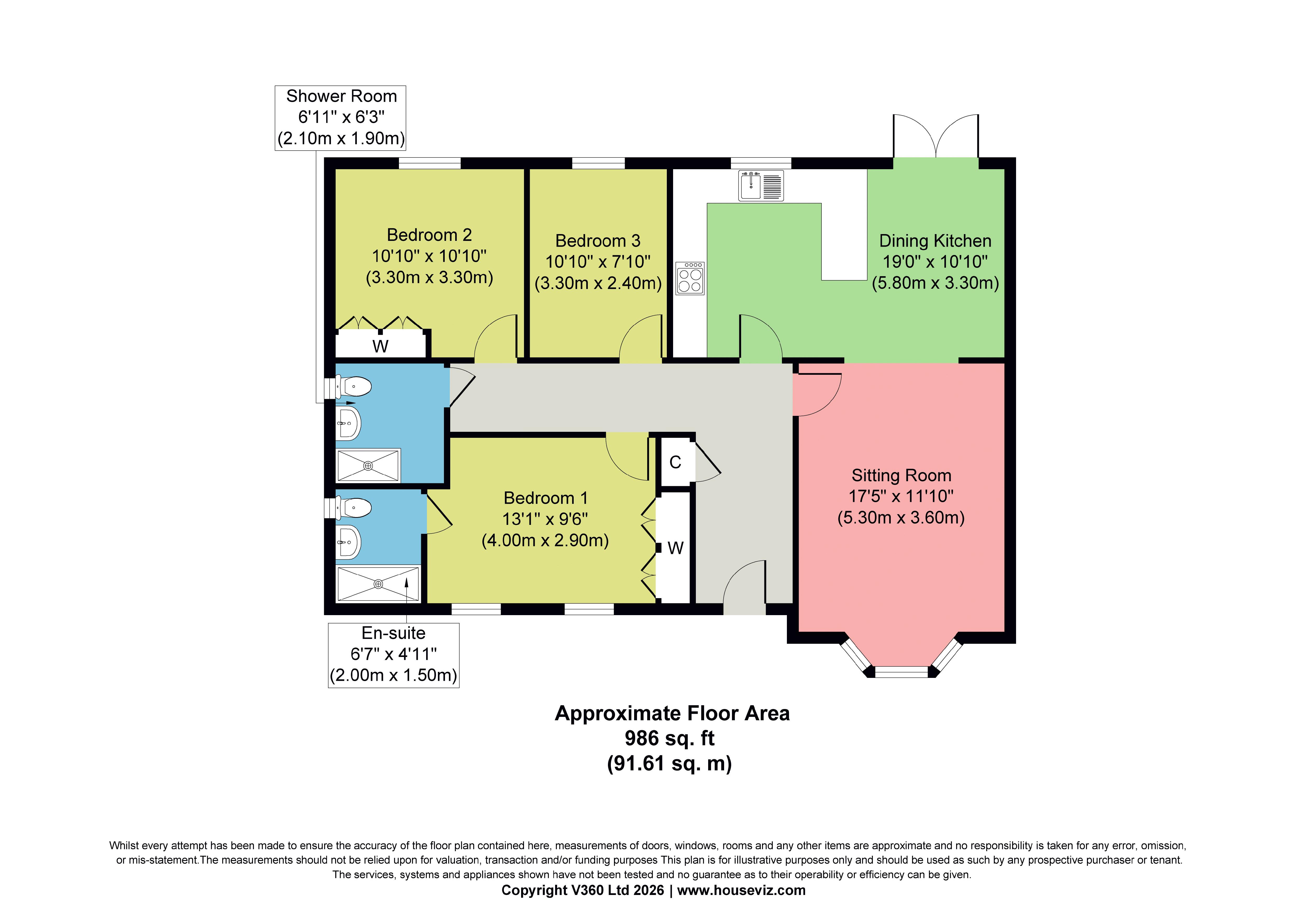 1c, Centurion Way, Scarborough floorplan