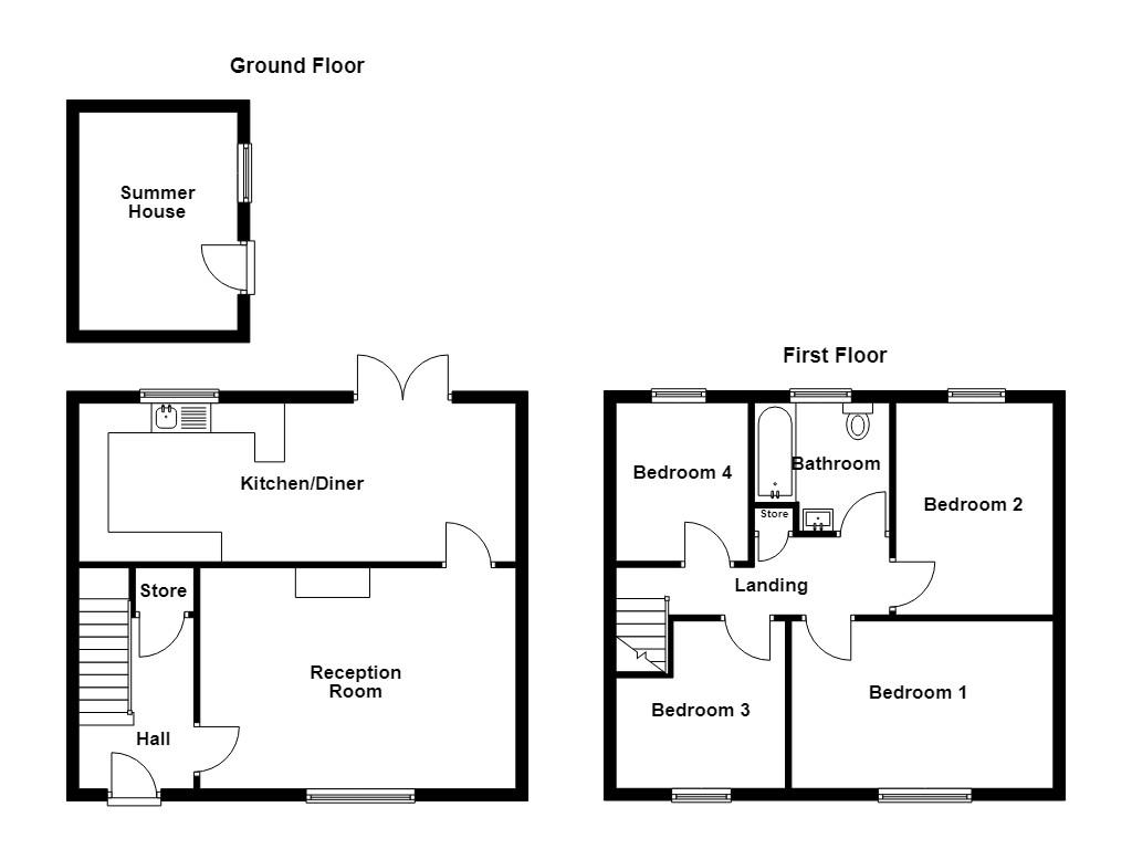 4, Stannard Road, Manchester floorplan