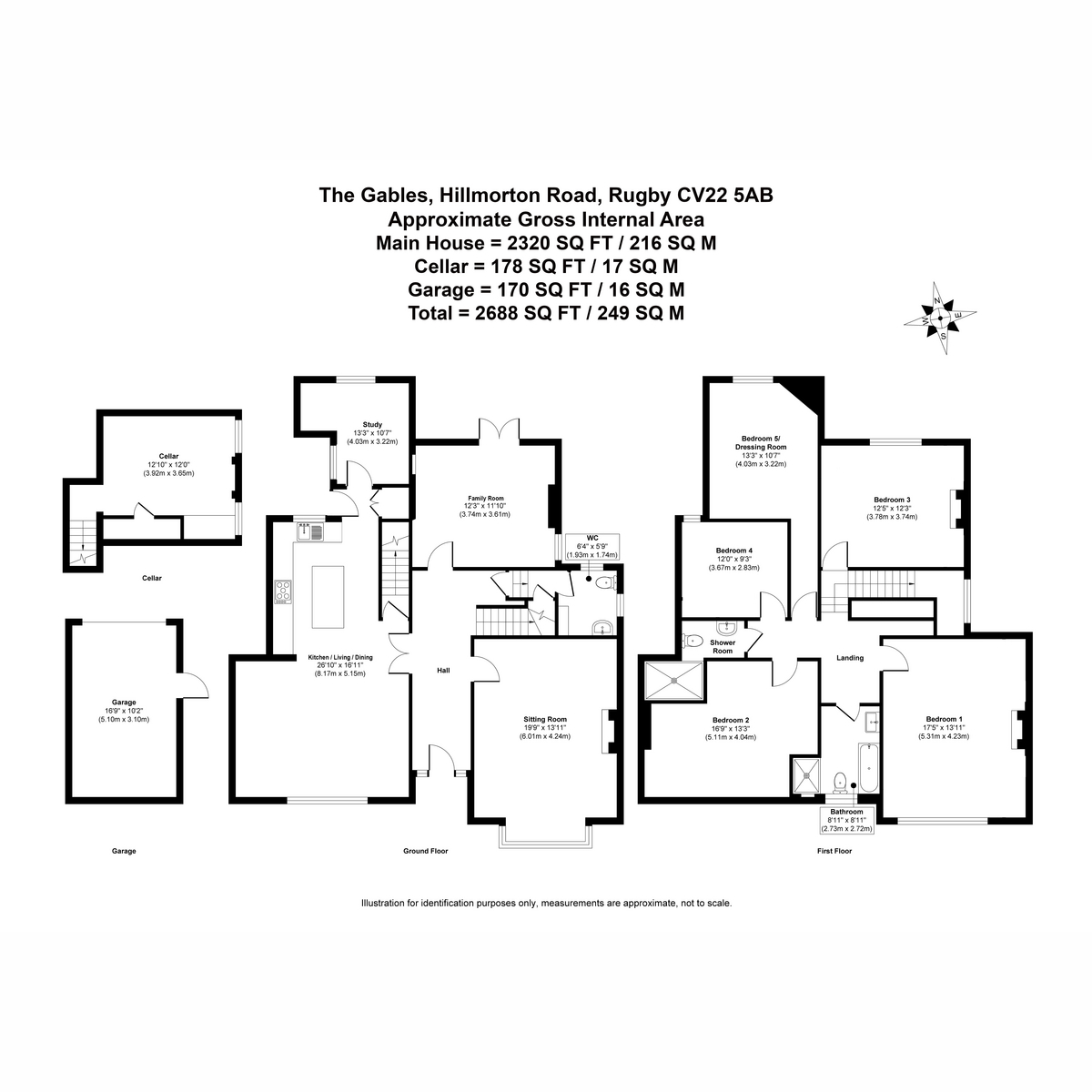 27, Hillmorton Road, Rugby floorplan