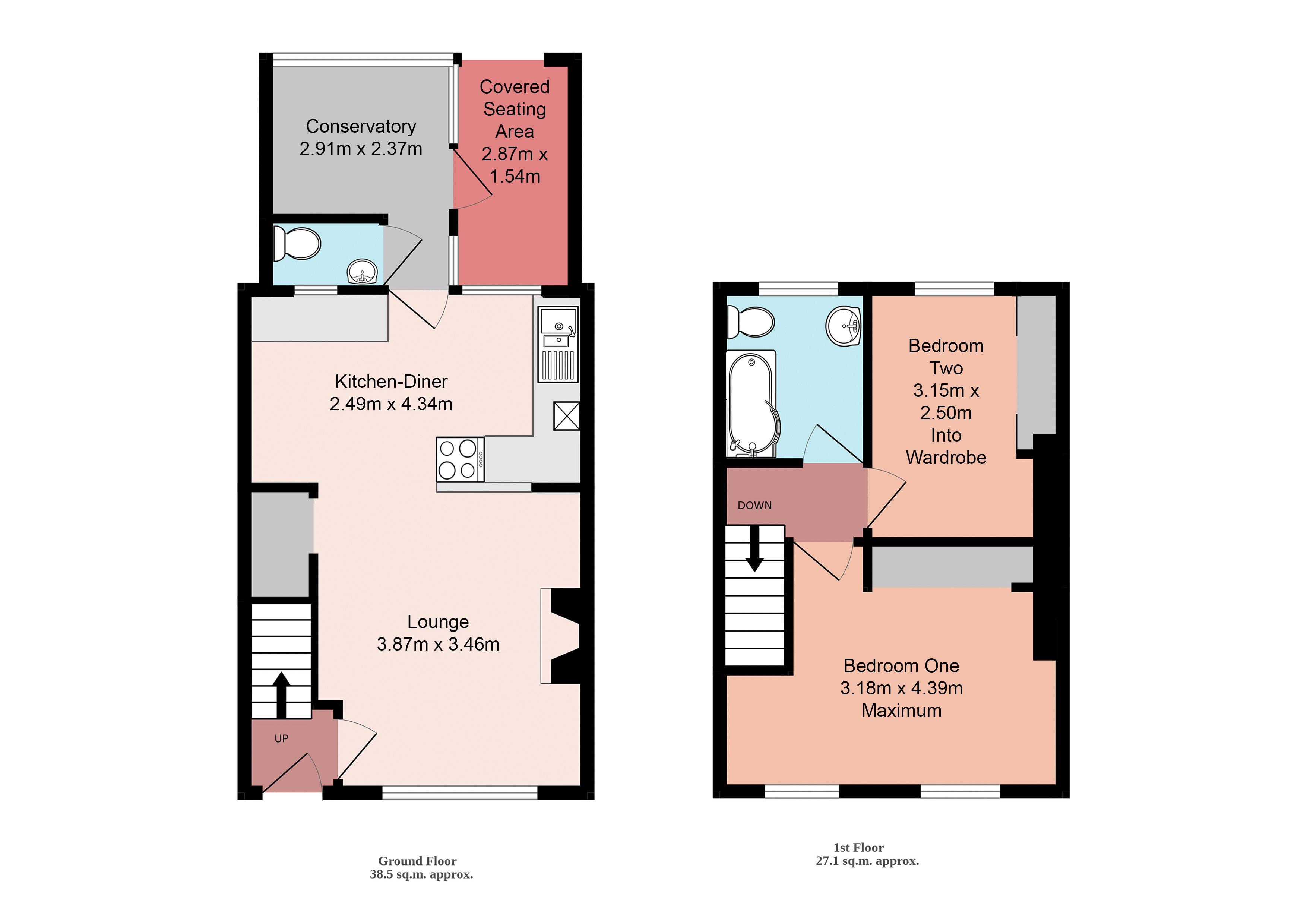 45, Cheam Way, Southampton floorplan