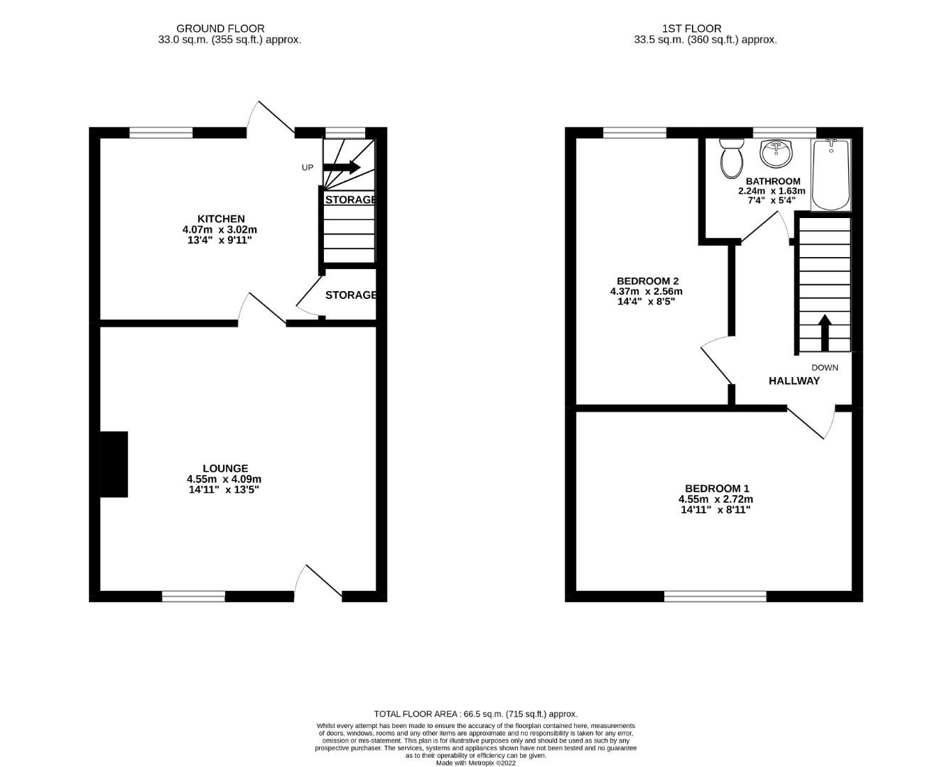 Pritchard Street, Burnley BB11, 2 bedroom end terrace house for sale