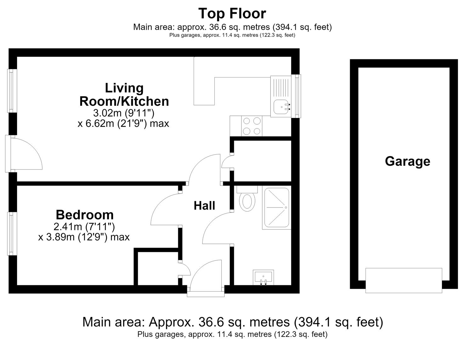 140, Whitehorse Lane, LONDON floorplan