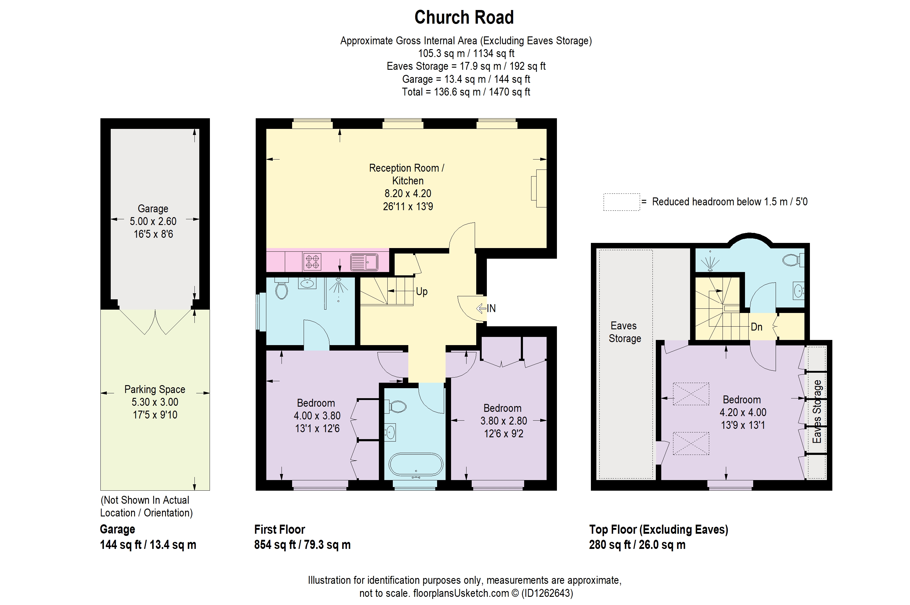 65C, Church Road, Richmond floorplan