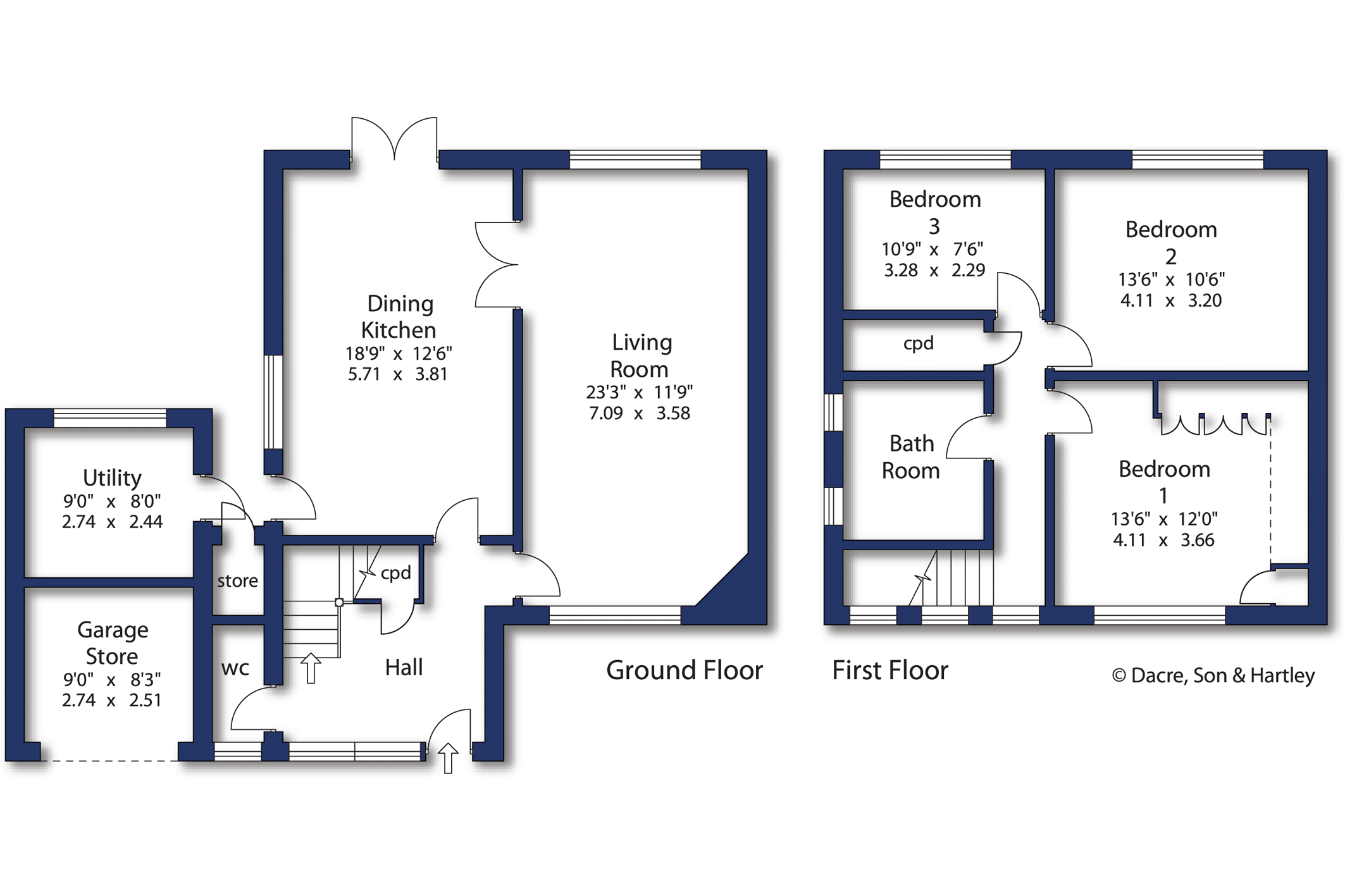 53, Walker Wood, Baildon floorplan