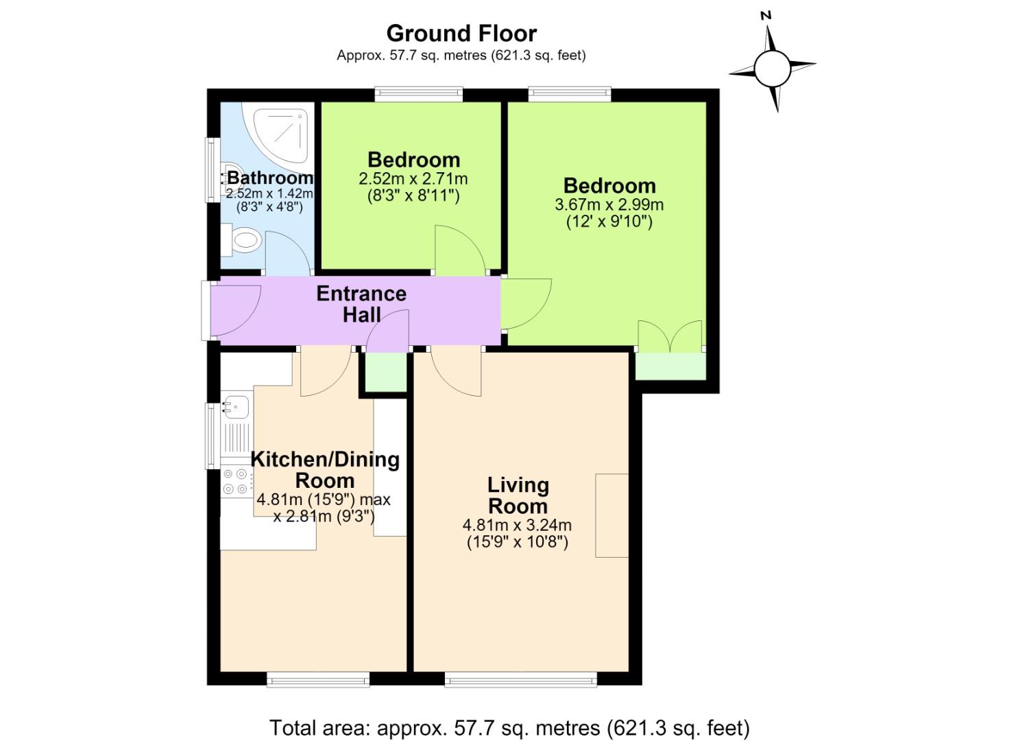 41, Windsor Road, Ashby-De-La-Zouch floorplan