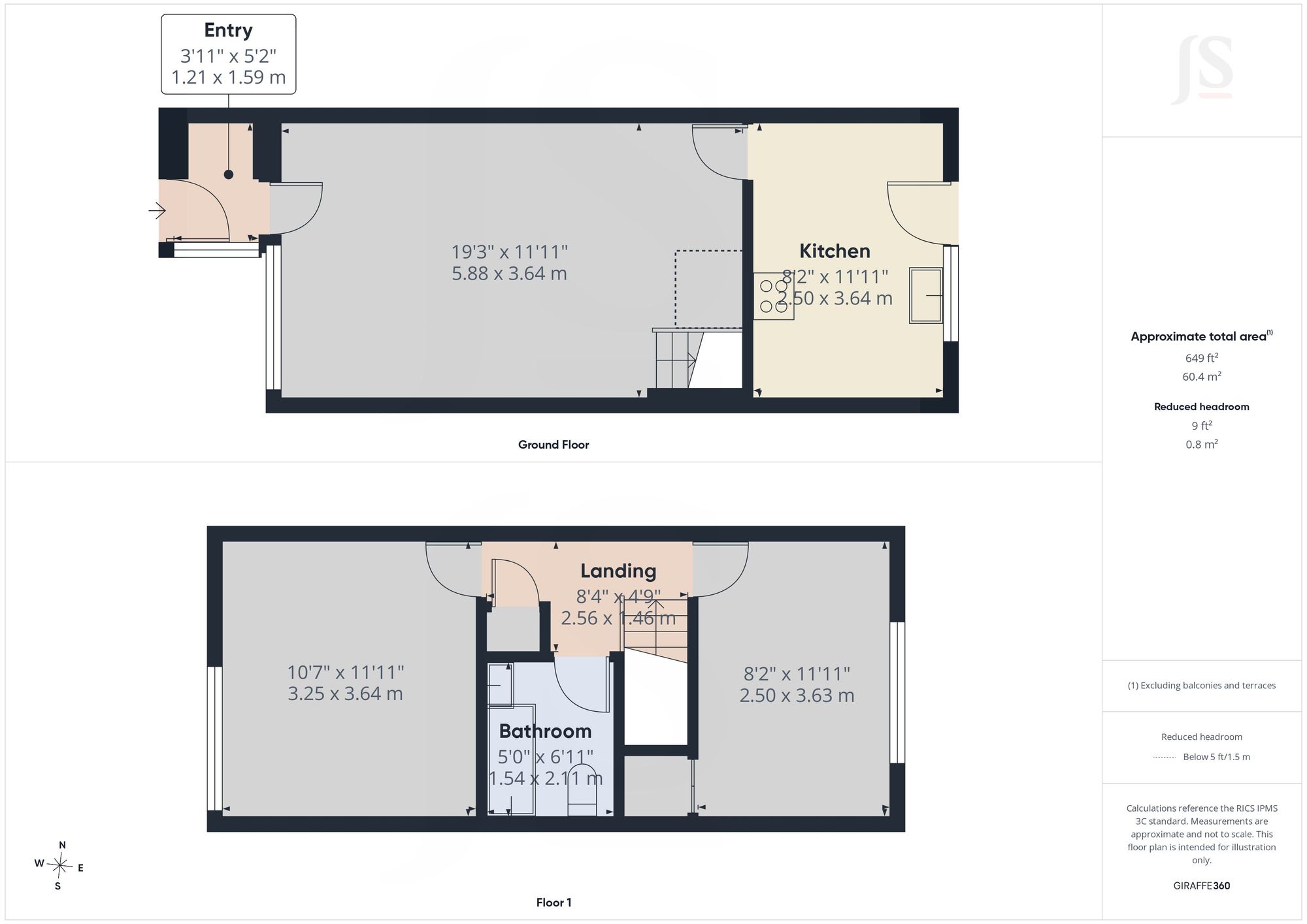 30 Ontario Close, Worthing floorplan