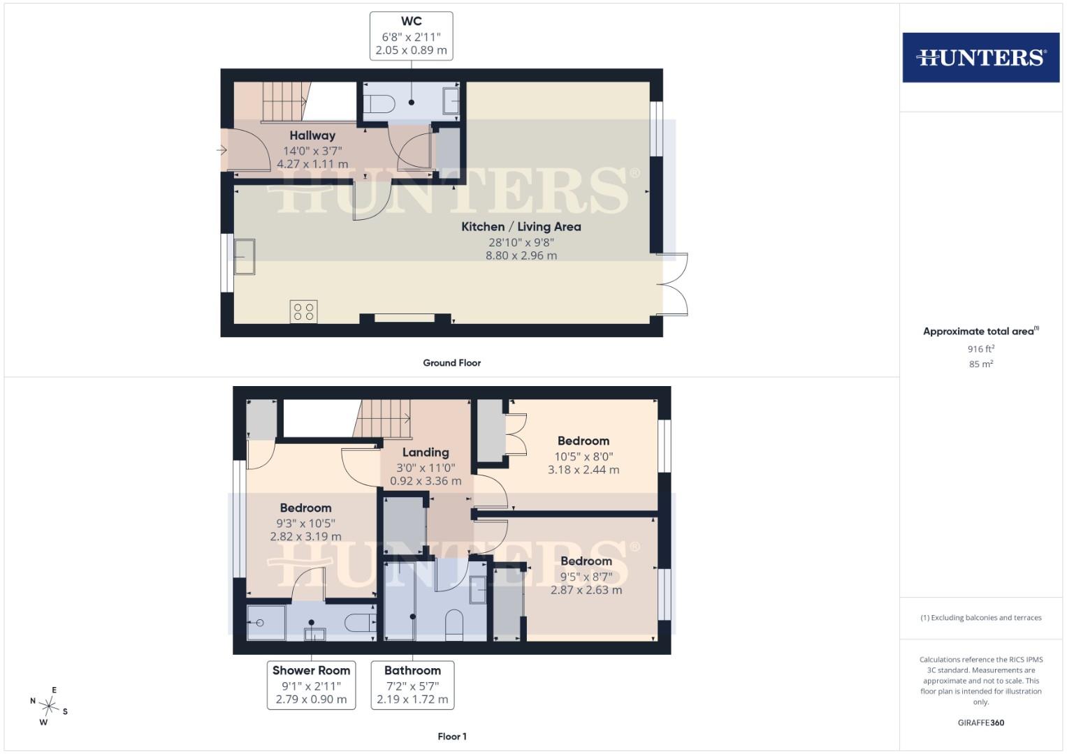 Sunrise Drive, Filey floorplan