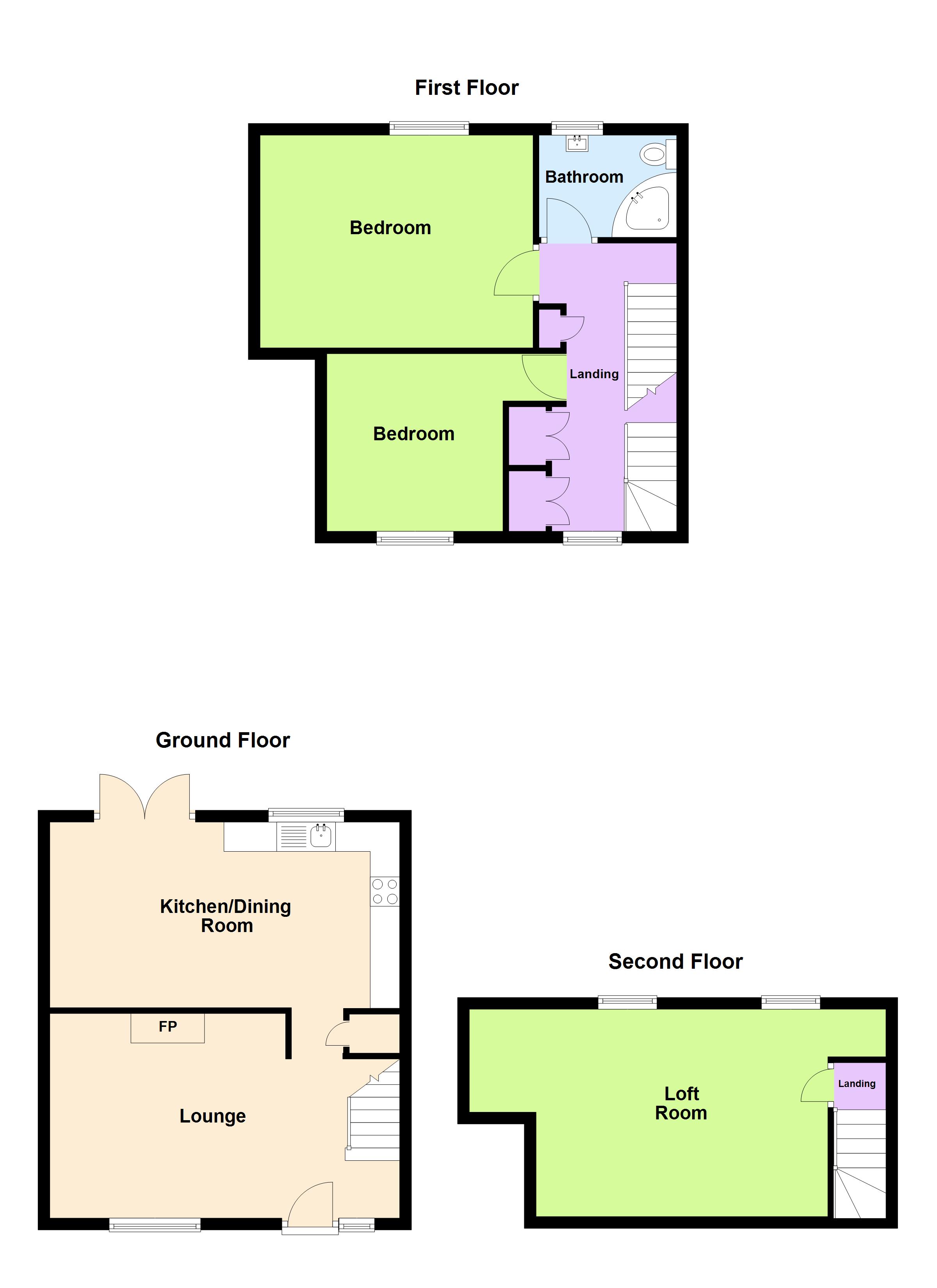 12, Long Mains, Pembroke floorplan