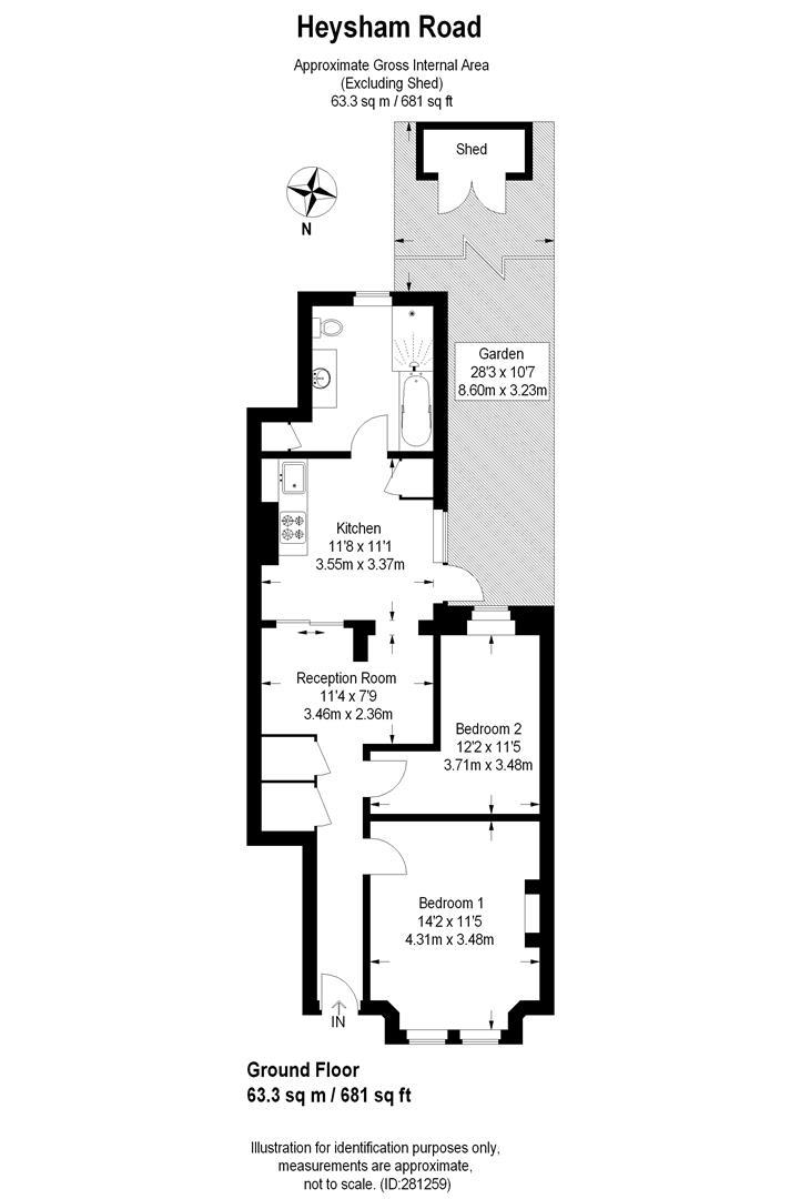 Heysham Road, London N15, 2 bedroom for sale 61960385