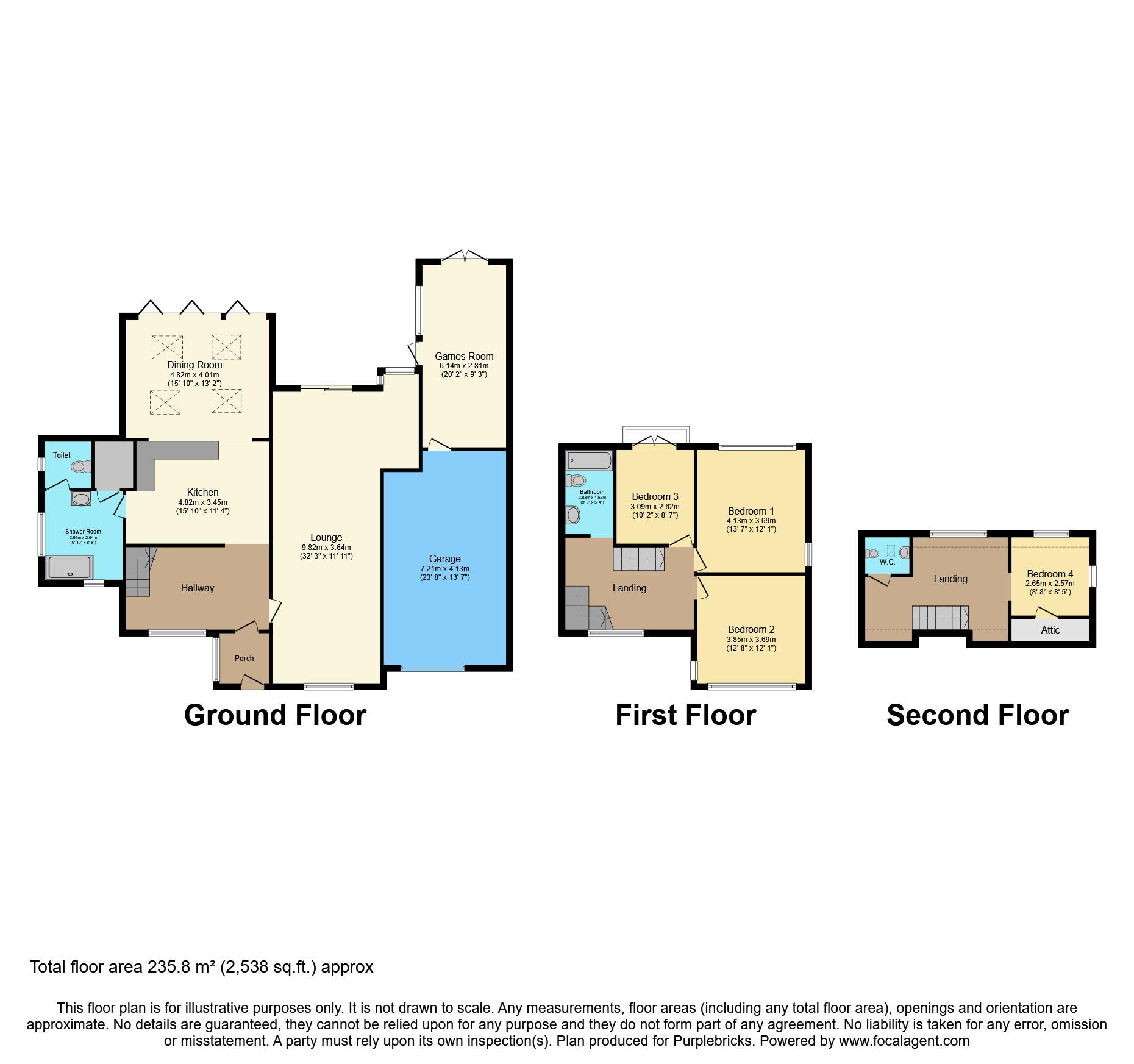 23, Mount Road, Wirral floorplan