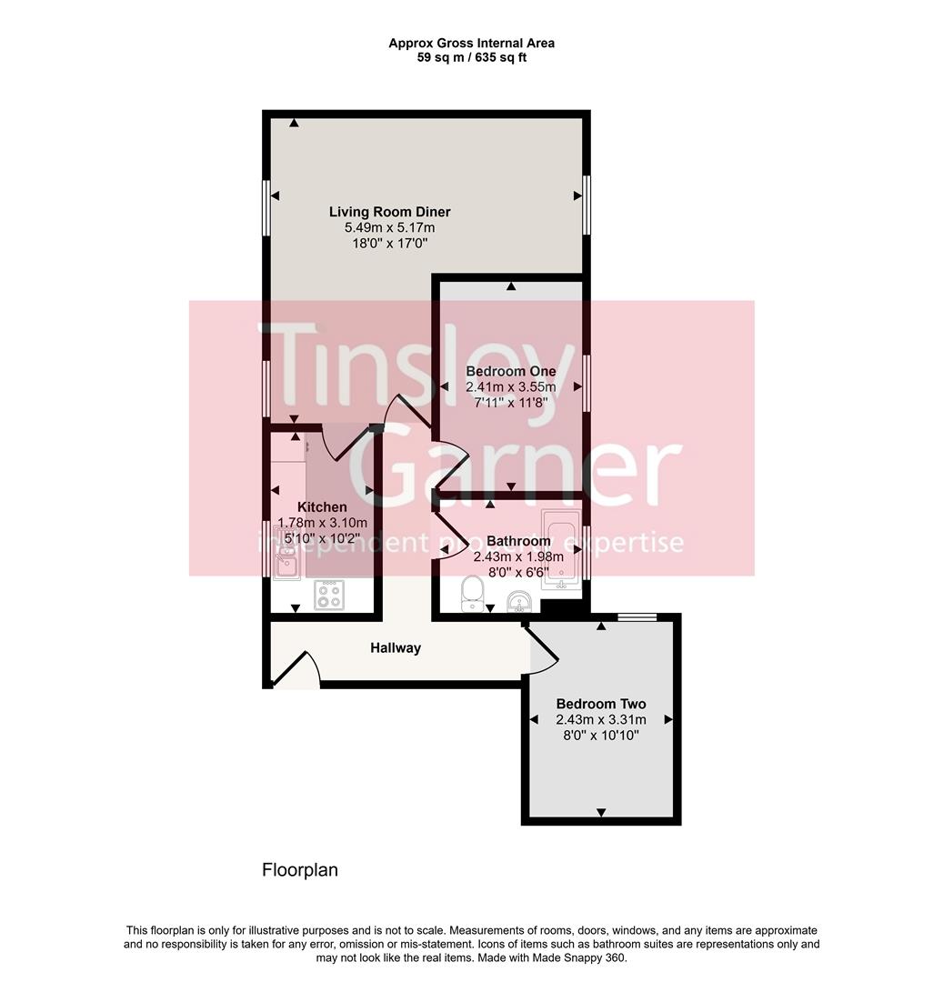 20, Alexandra Street, Stone floorplan