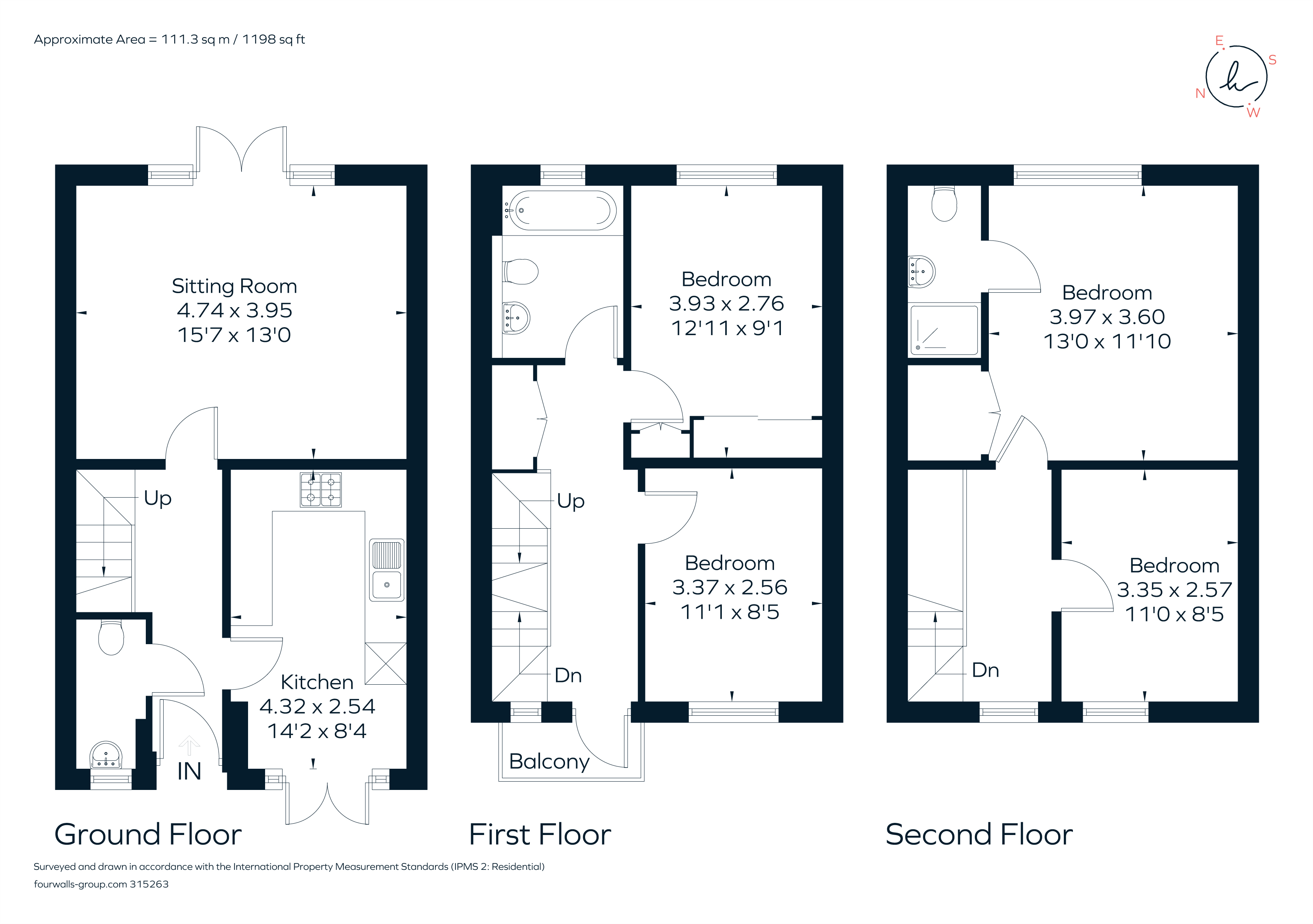 Cambridge Mews, Cambridge Grove, Hove BN3, 4 bedroom end terrace house