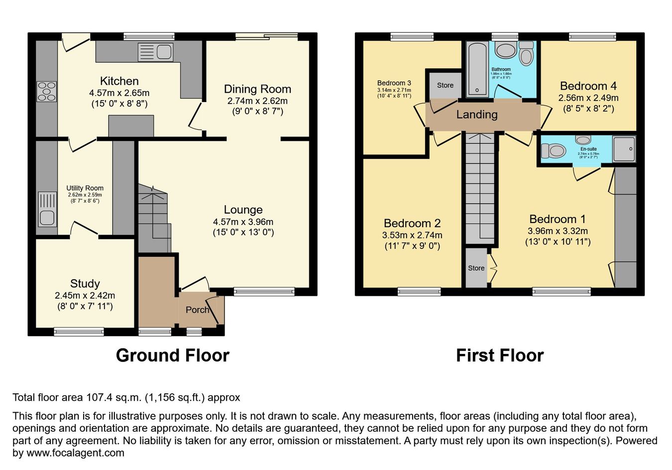 Broomehouse Avenue, Manchester floorplan