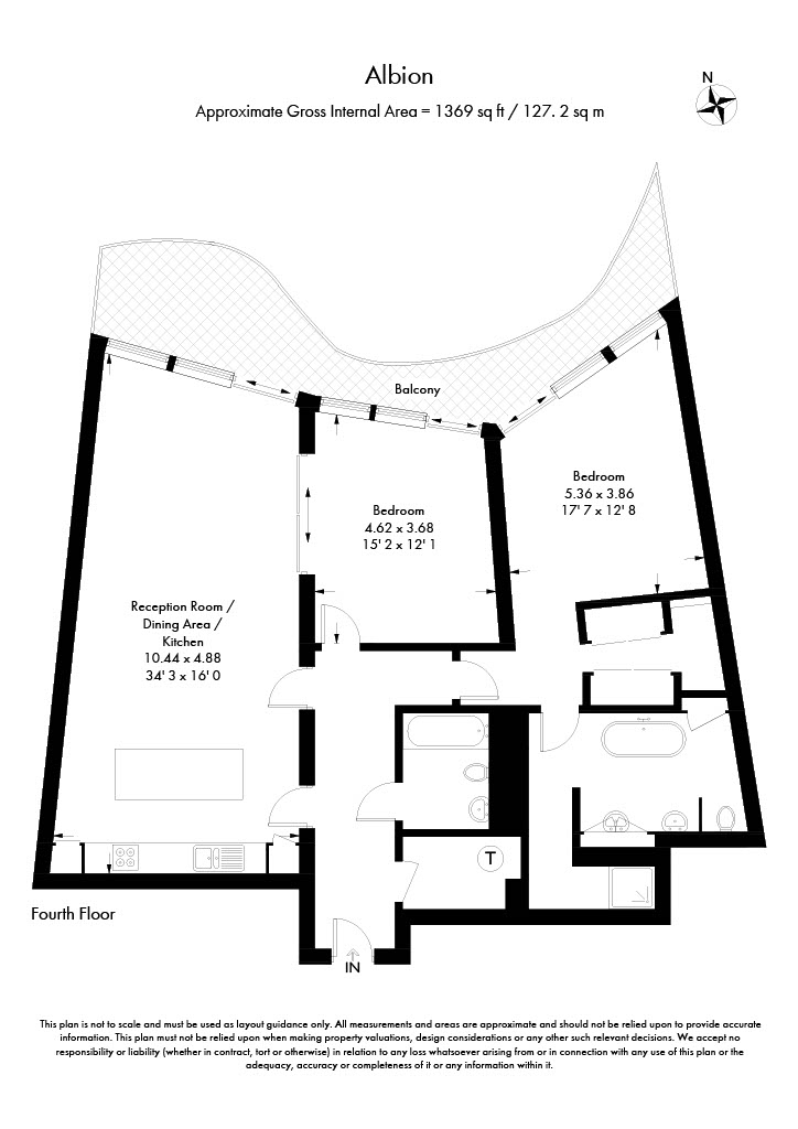 Albion Riverside Building, London floorplan