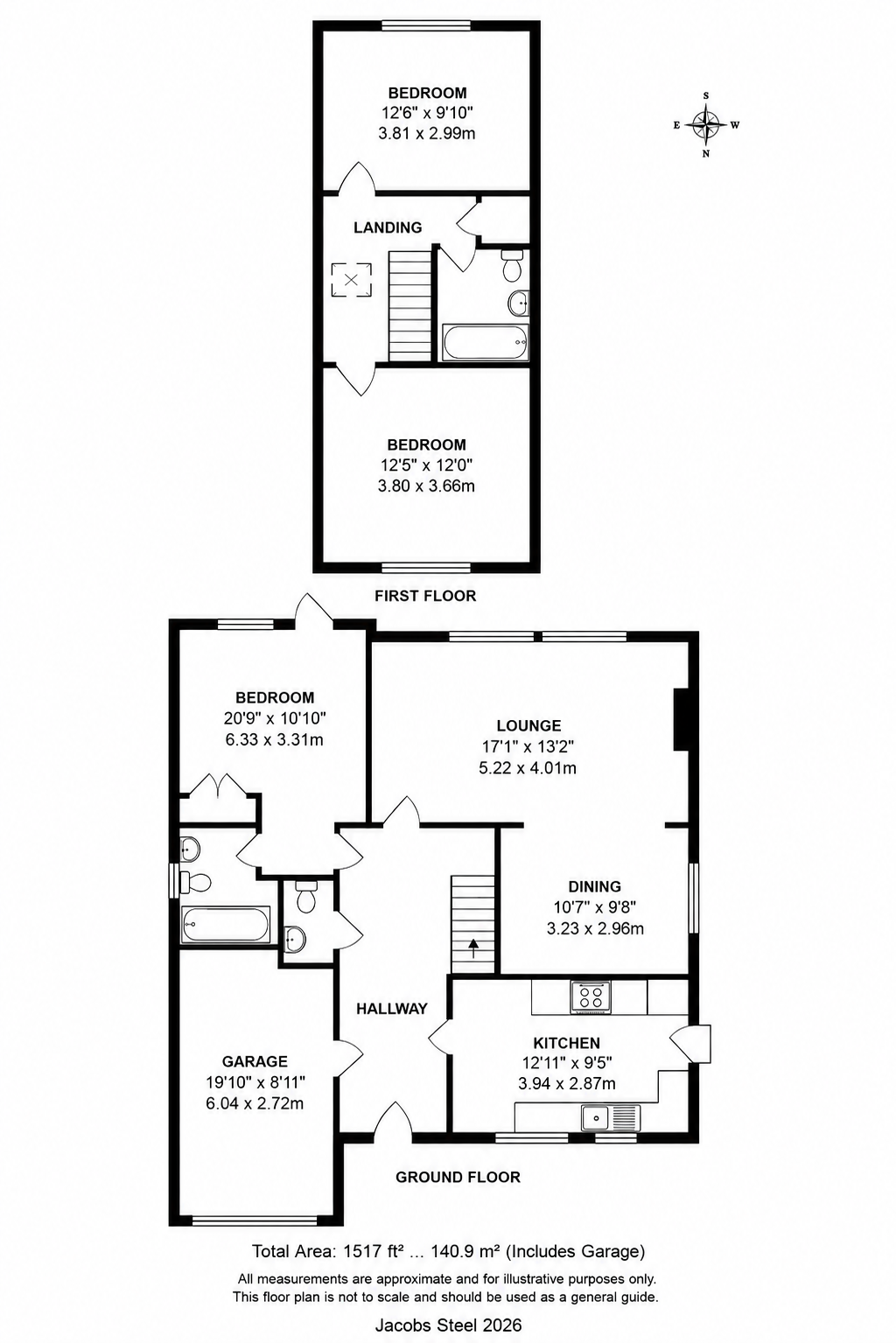 16, Brou Close, East preston floorplan