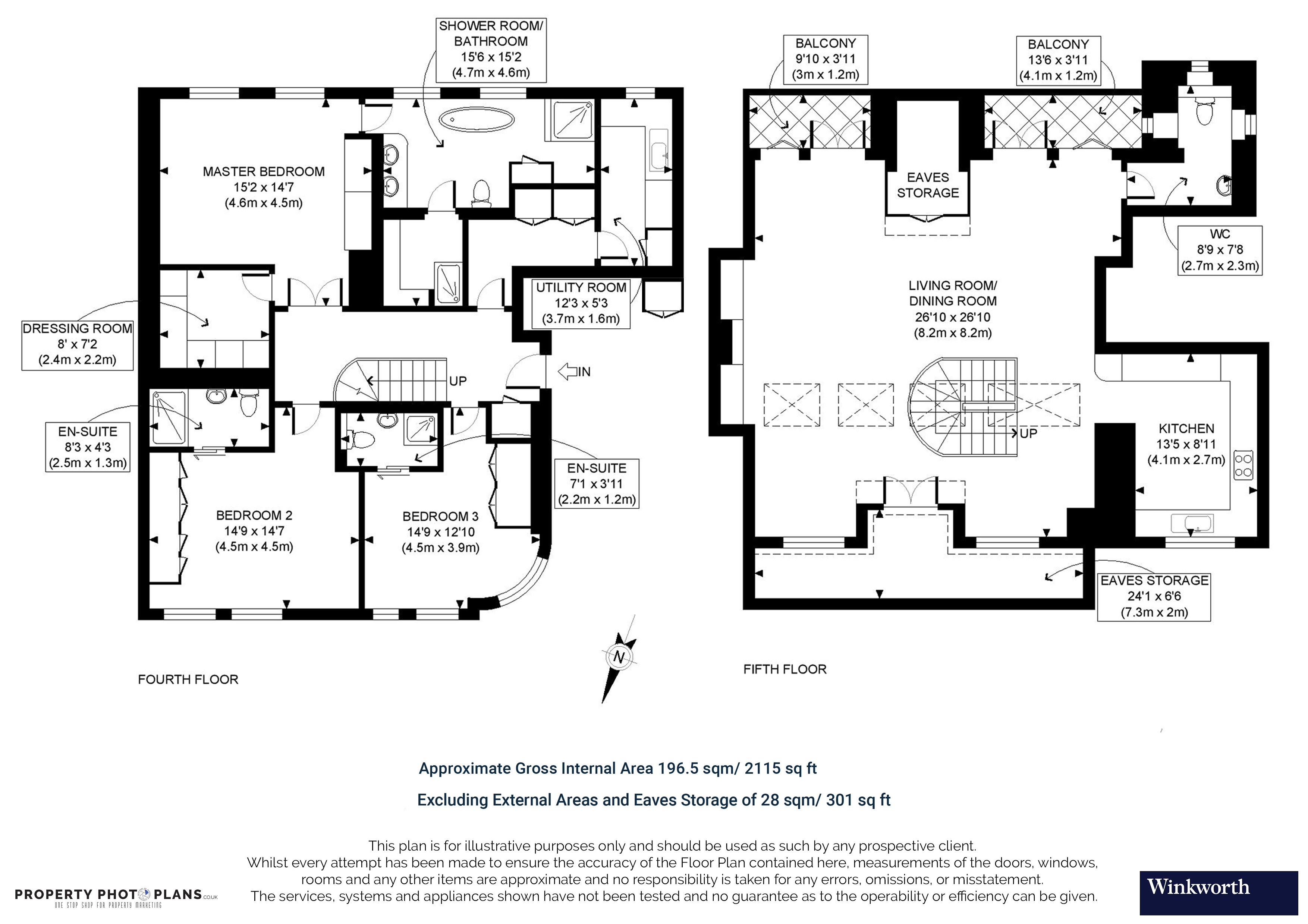The Penthouse, 353, Strand, London floorplan