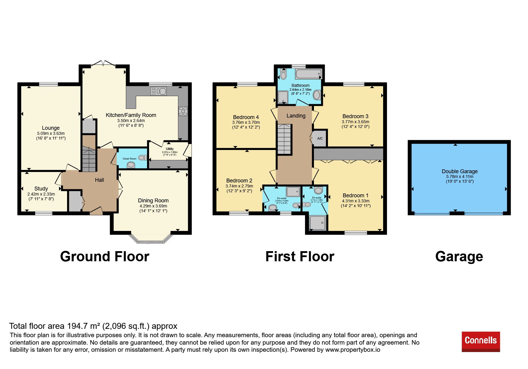 23, Cowley Meadow Way, Northampton floorplan