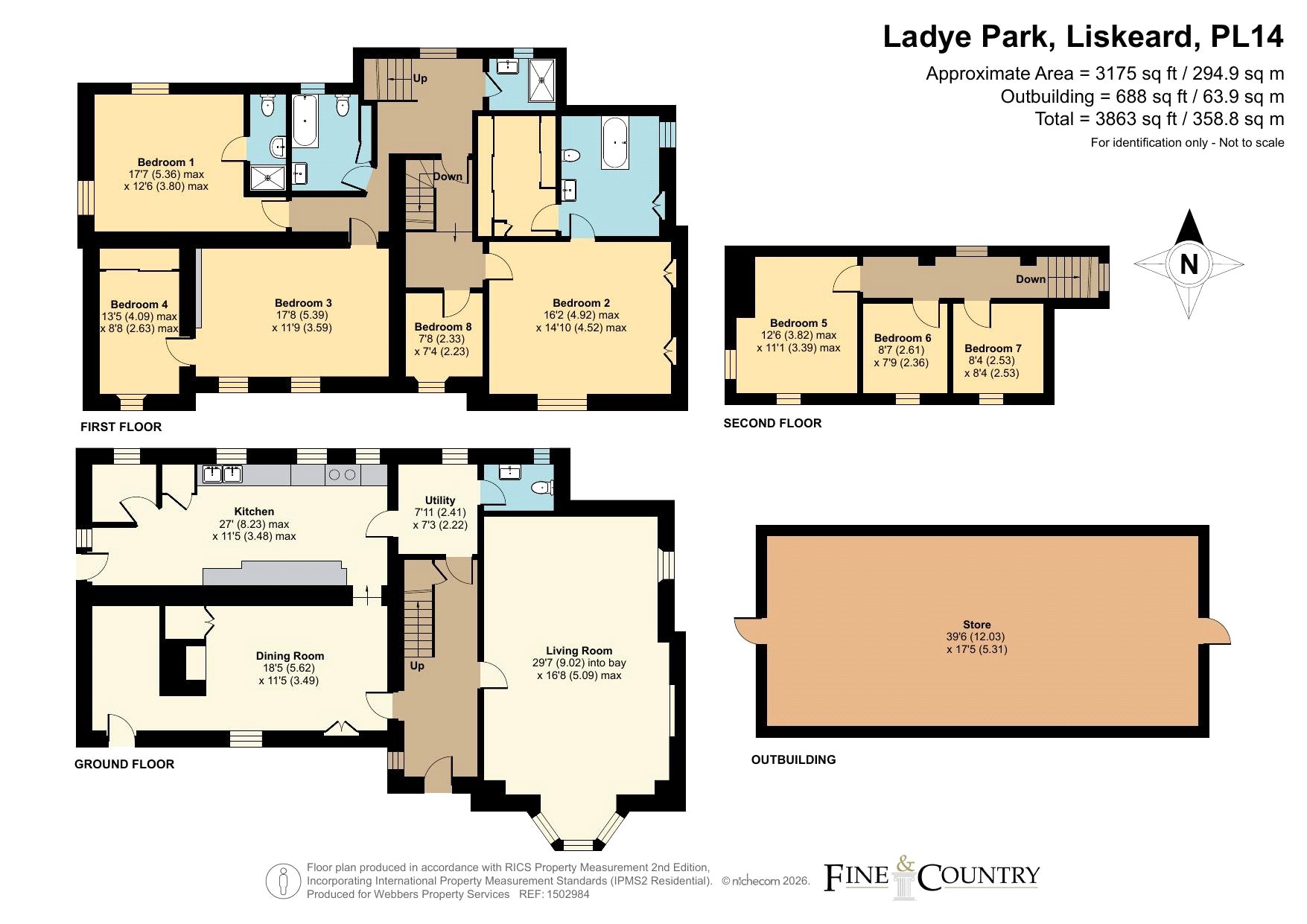 Ladye Park,, Moorswater, Cornwall floorplan