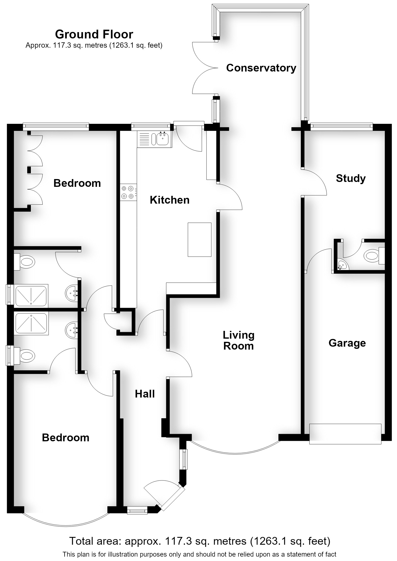 Farmer Ward Road, Kenilworth floorplan
