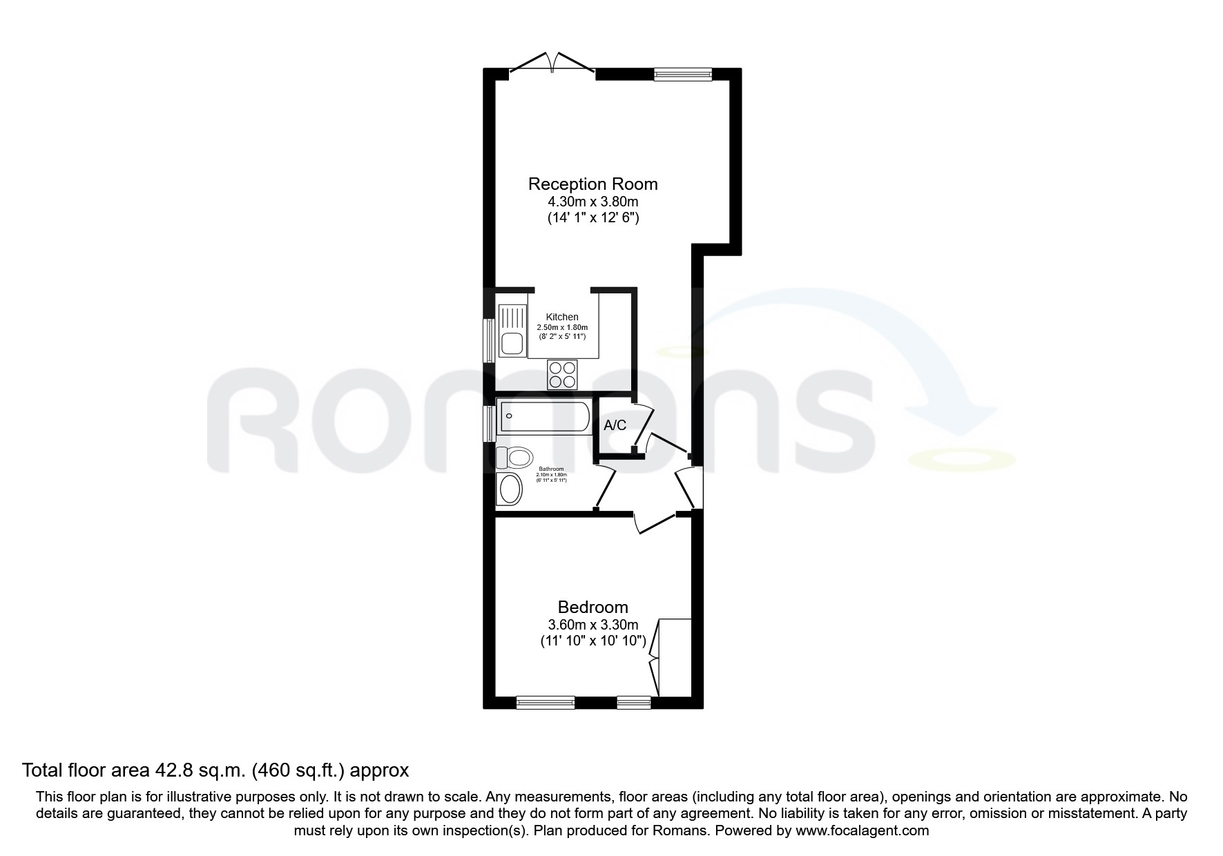 1, St. Helens Court, Reading floorplan