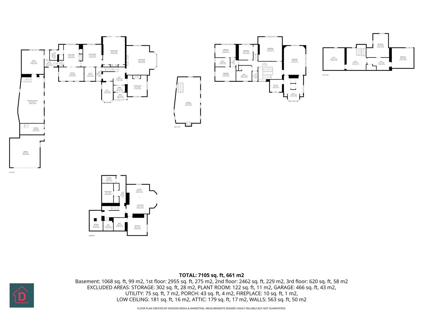Sunnyside, Victoria Road, Douglas floorplan