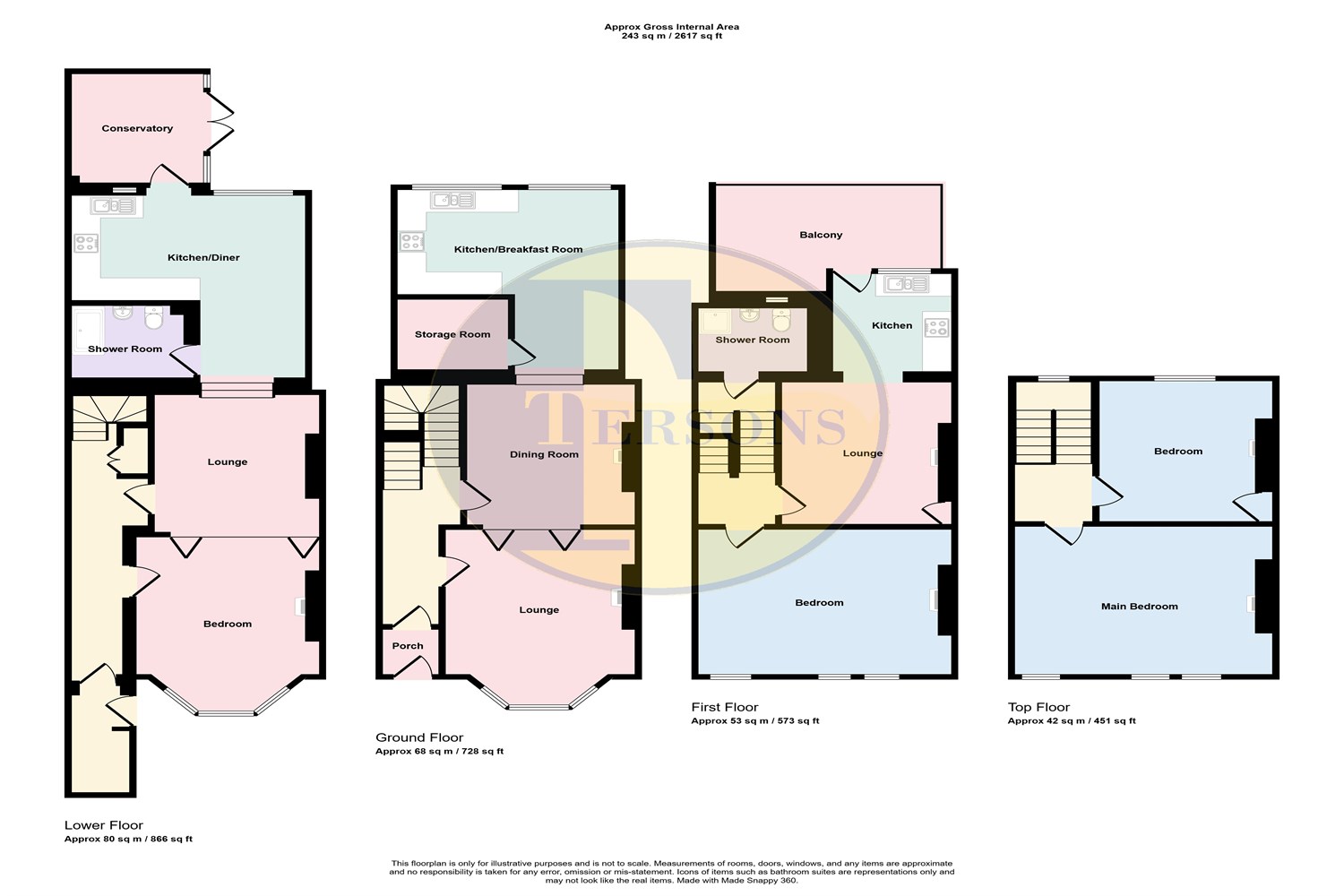 London Road, Dover floorplan