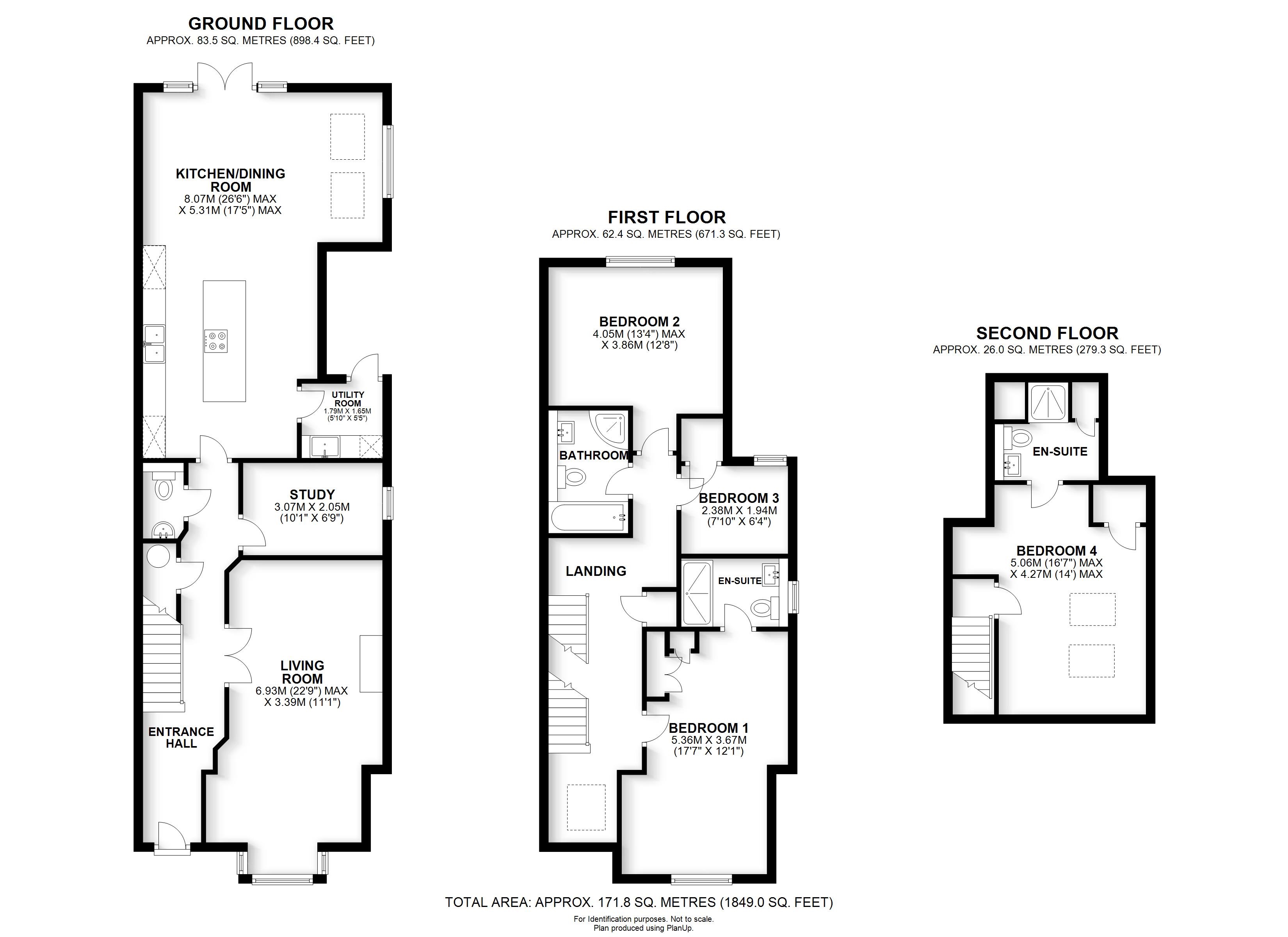 4 bed semidetached house for sale in Bowers Way, Harpenden