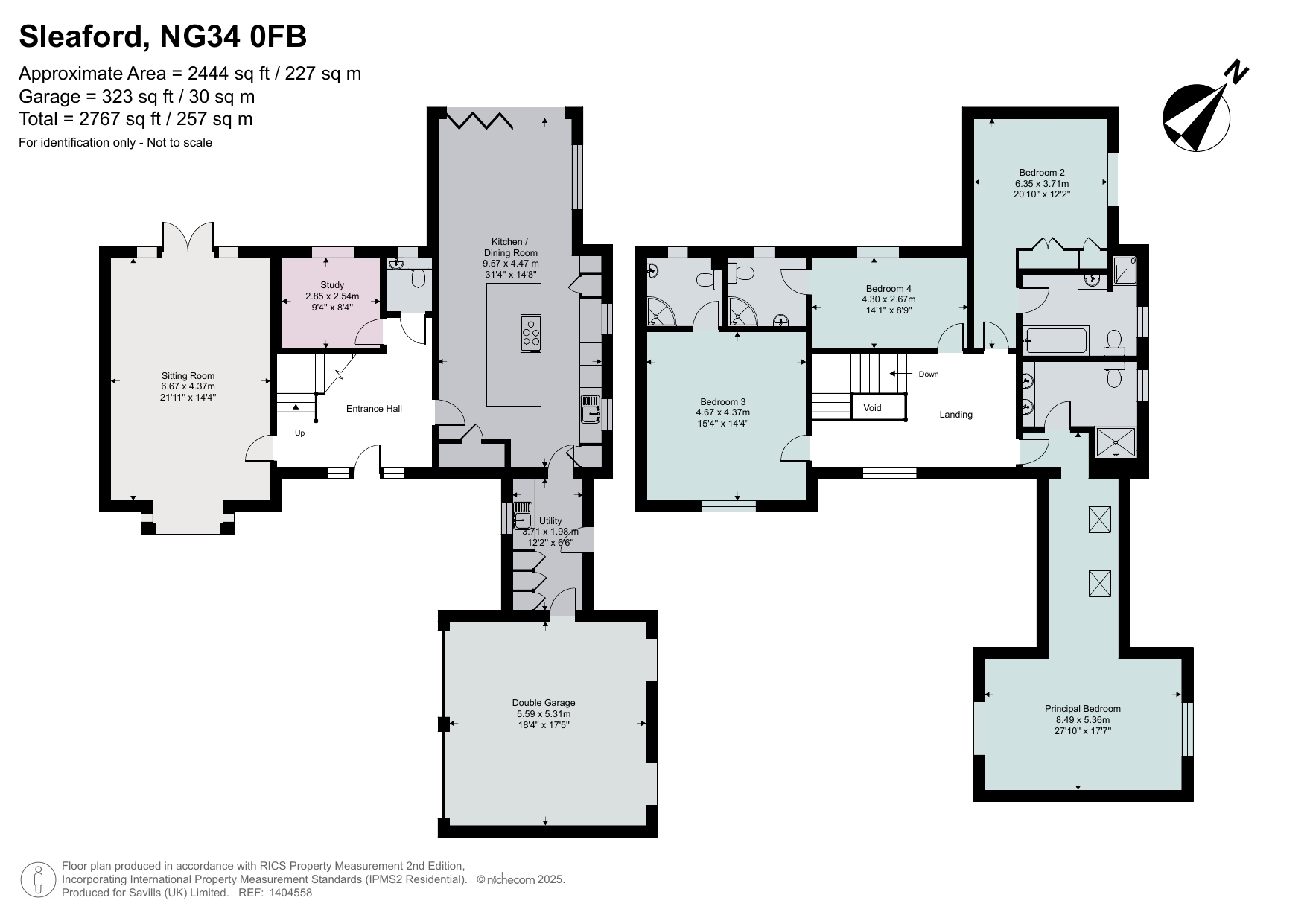 3, Sandygate Court, Sleaford floorplan