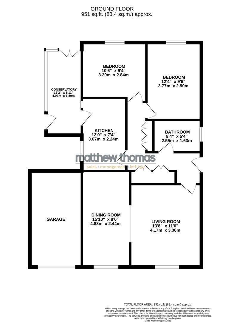 6, Queen Street, Ripley floorplan