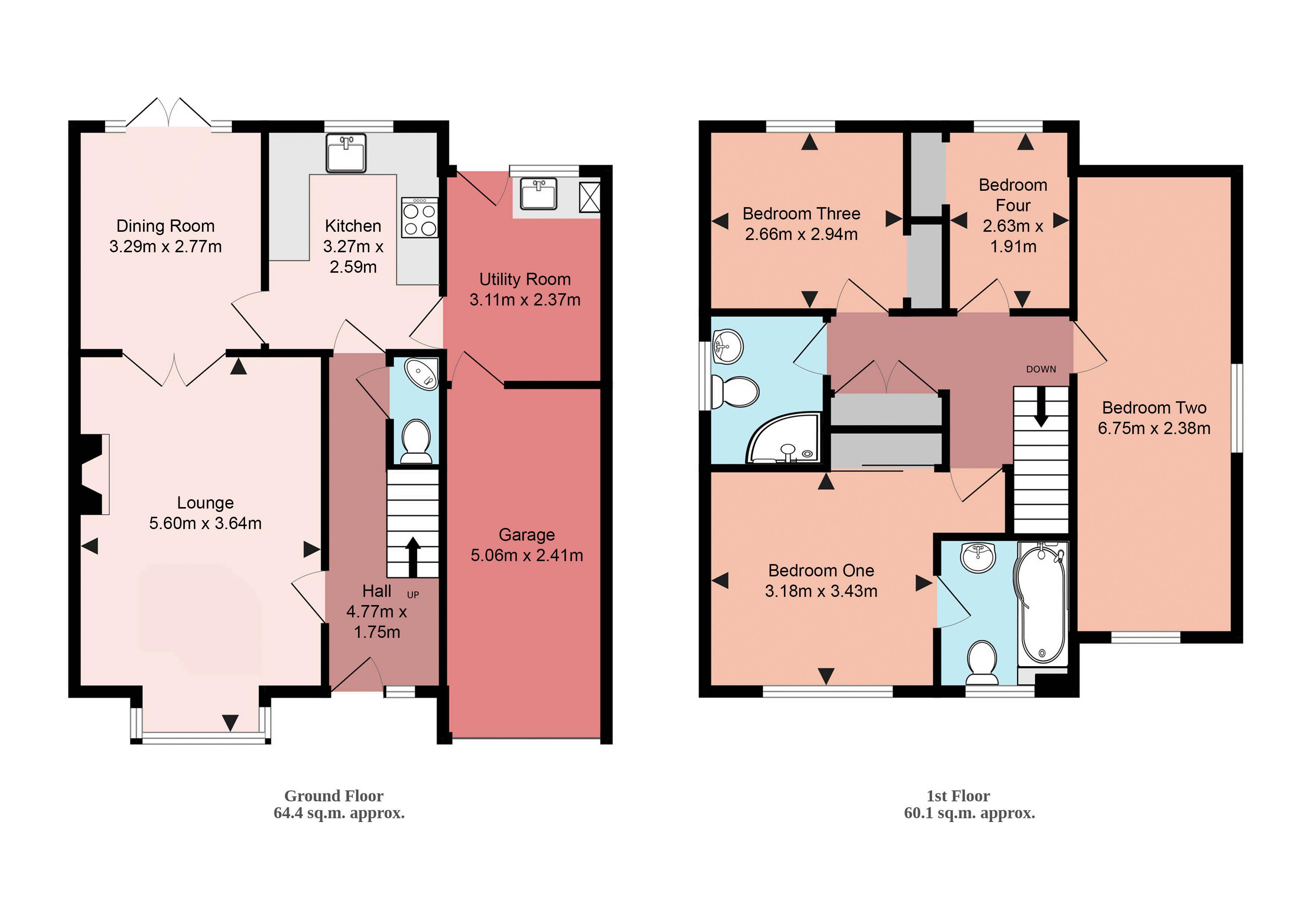 4, Crooked Hays Close, Southampton floorplan