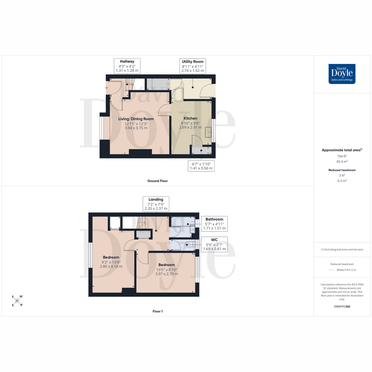 11, Whitebroom Road, Hemel Hempstead floorplan