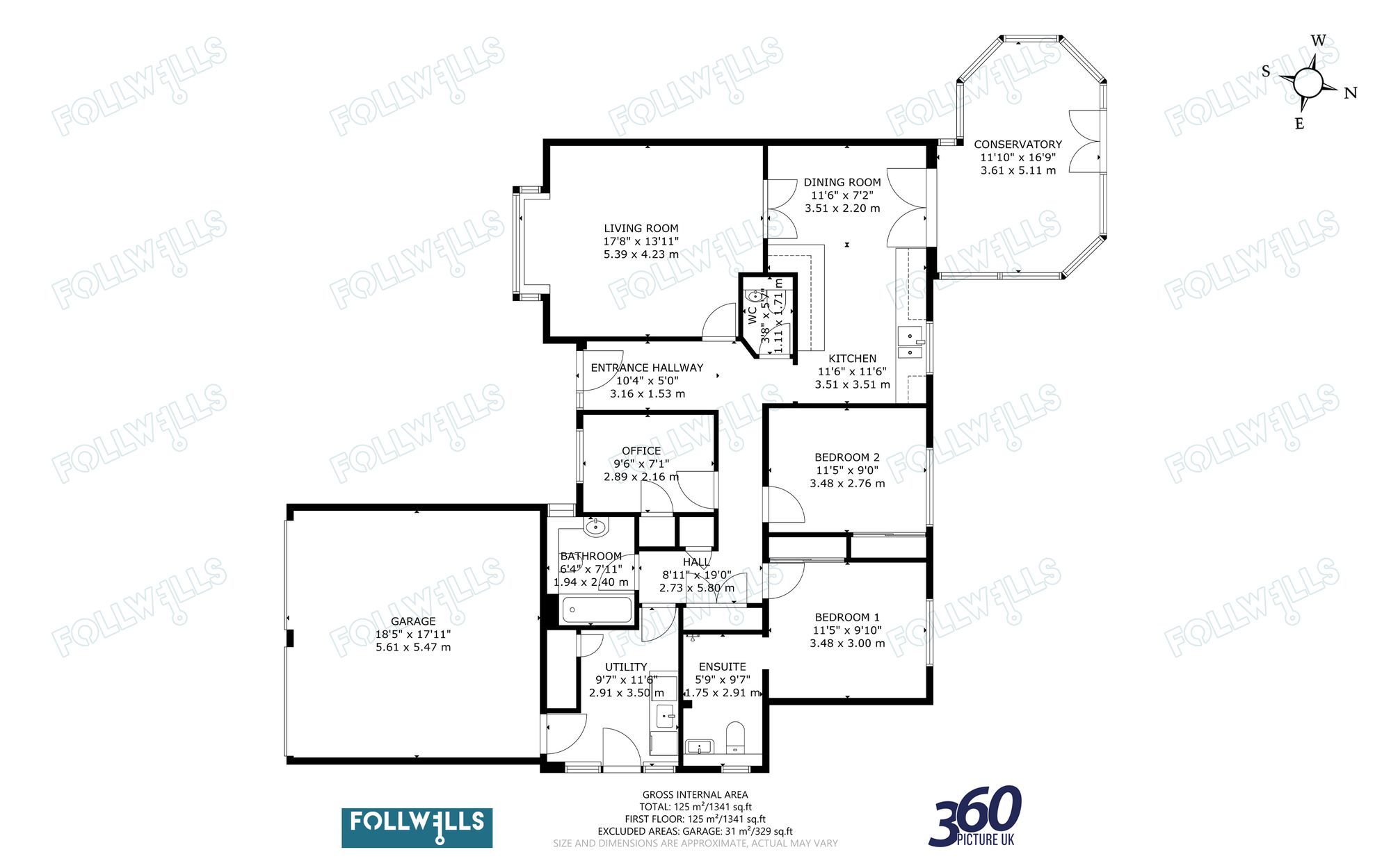 15 Church View, Stafford floorplan