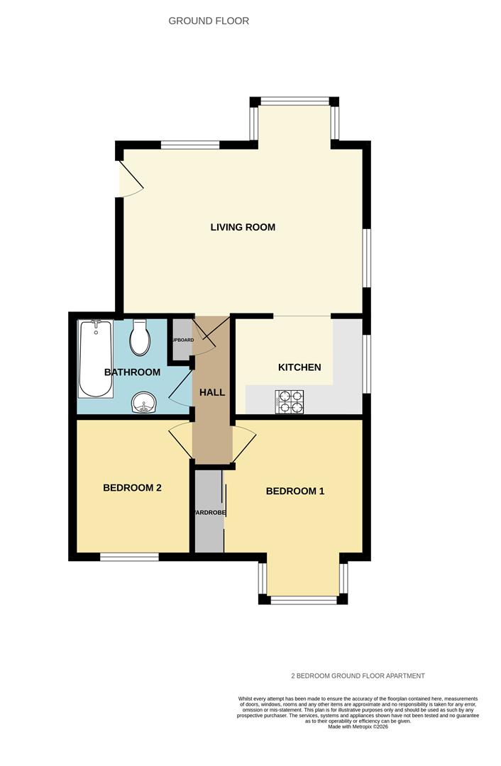 9 Kingsvale Court, Pittard Road, Basingstoke floorplan
