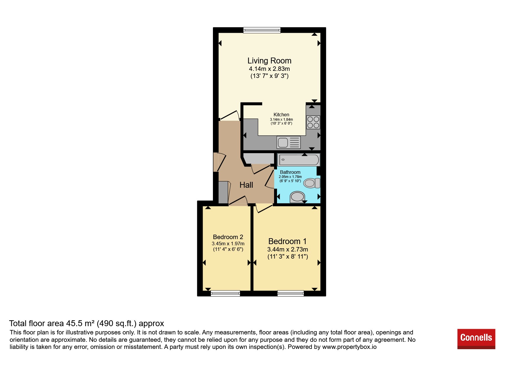 102, Gatcombe Road, Bristol floorplan