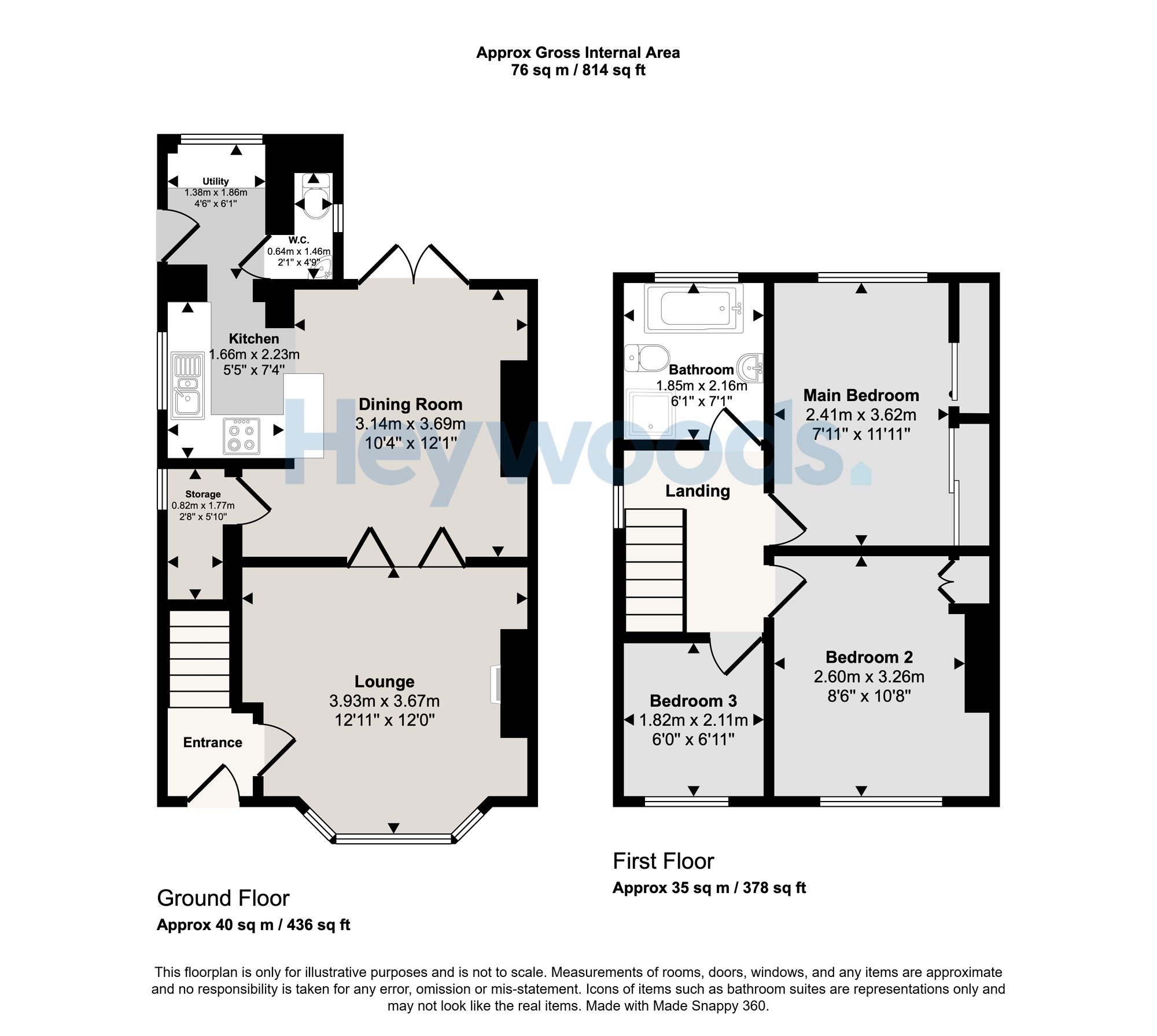 12 Ellison Street, Newcastle floorplan
