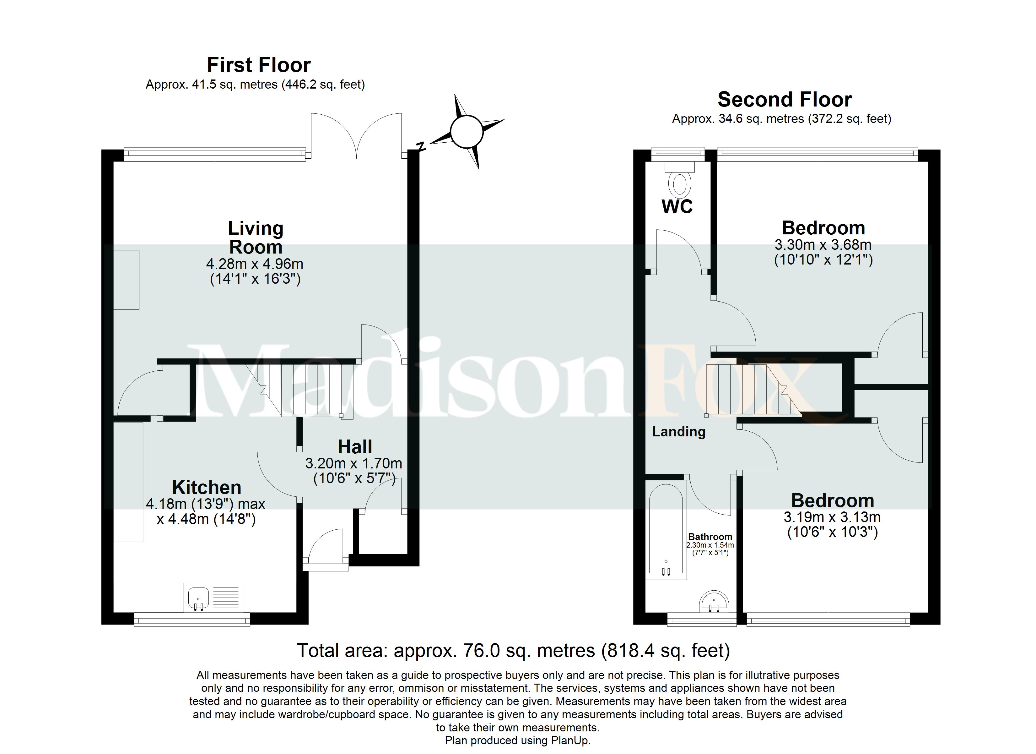 67, Ann Street, London floorplan