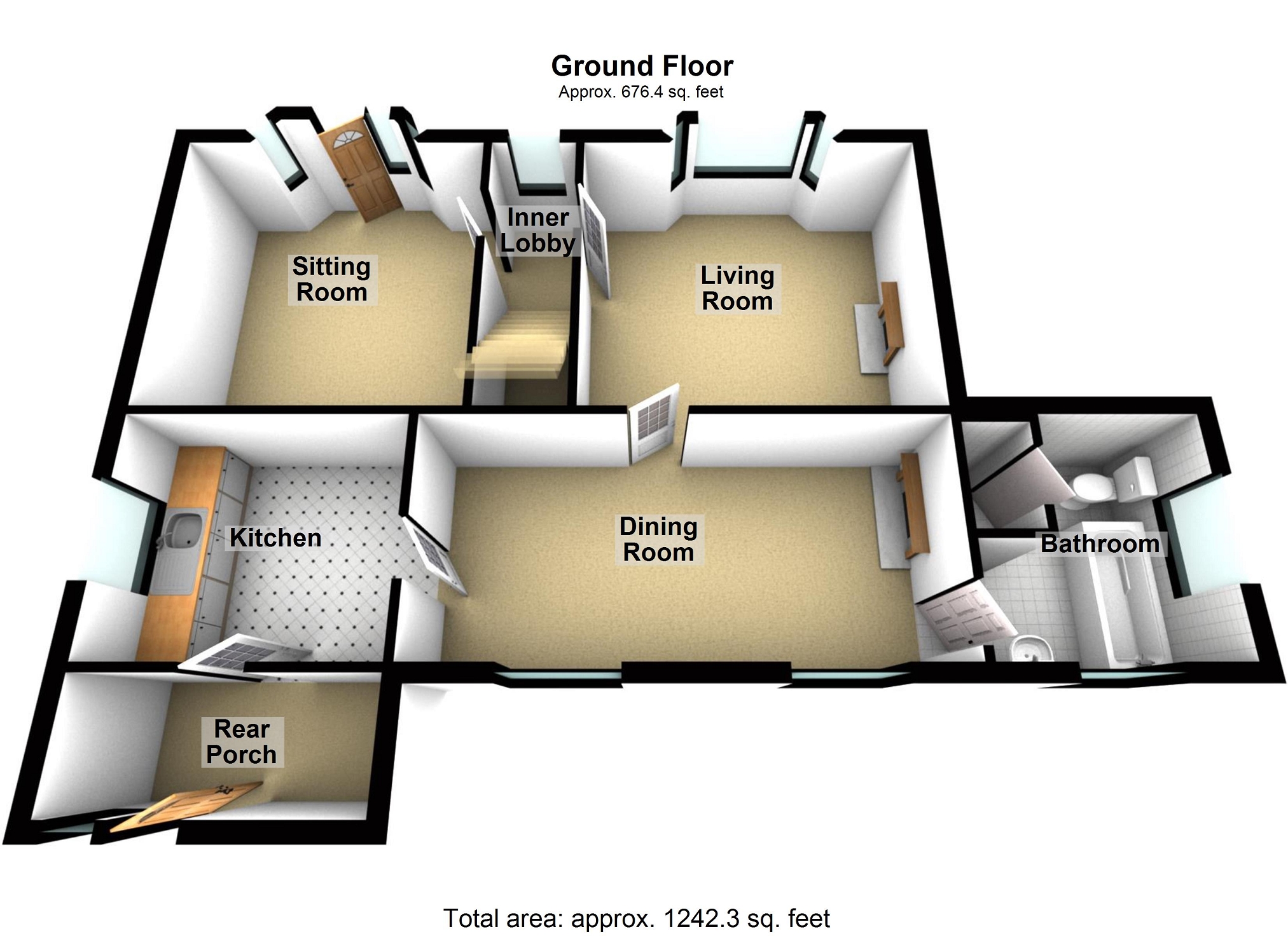 Llwyn Yr Ynn, Dryslwyn, Carmarthenshire, 8Se. SA32, 4 bedroom detached