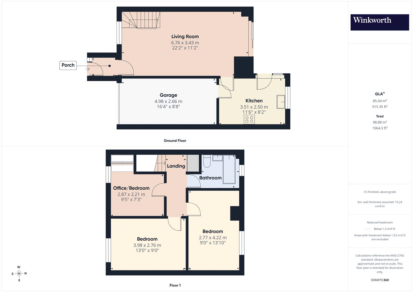 Coalport Way, Reading floorplan