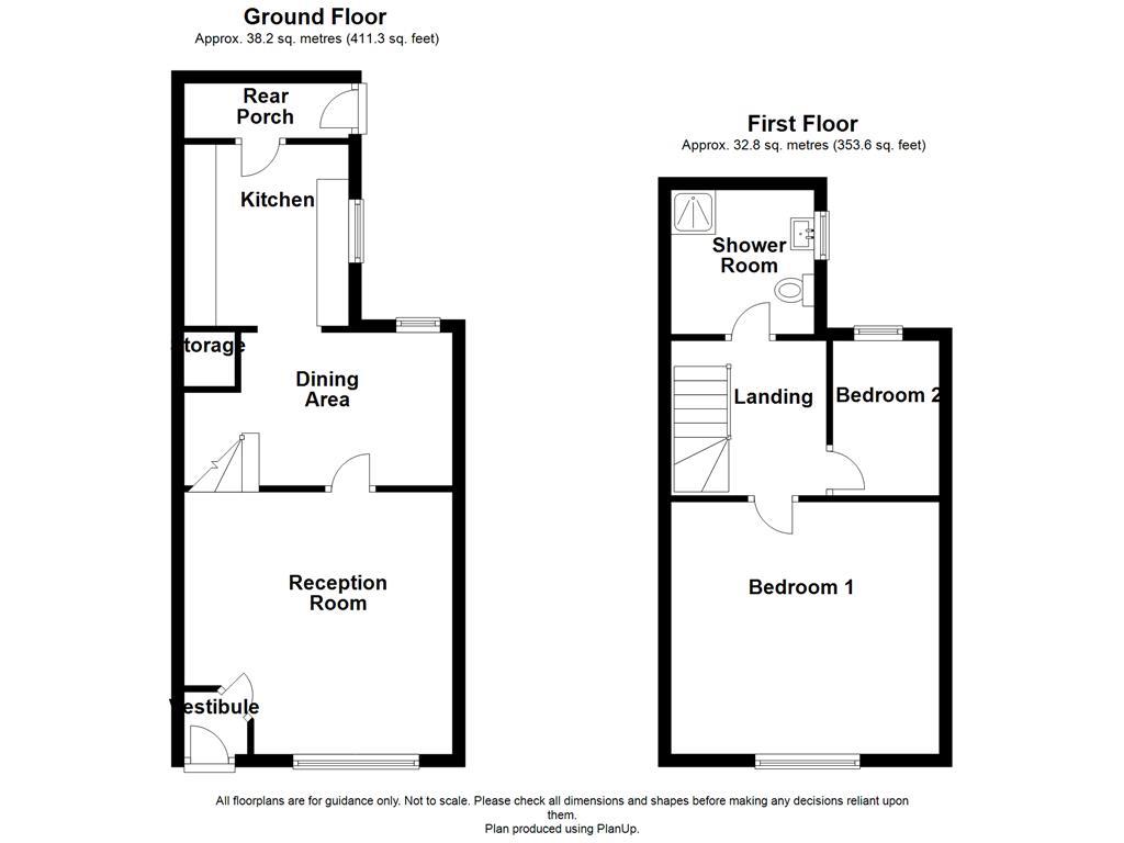 Rockcliffe Street, Rawtenstall, Rossendale BB4, 2 bedroom terraced