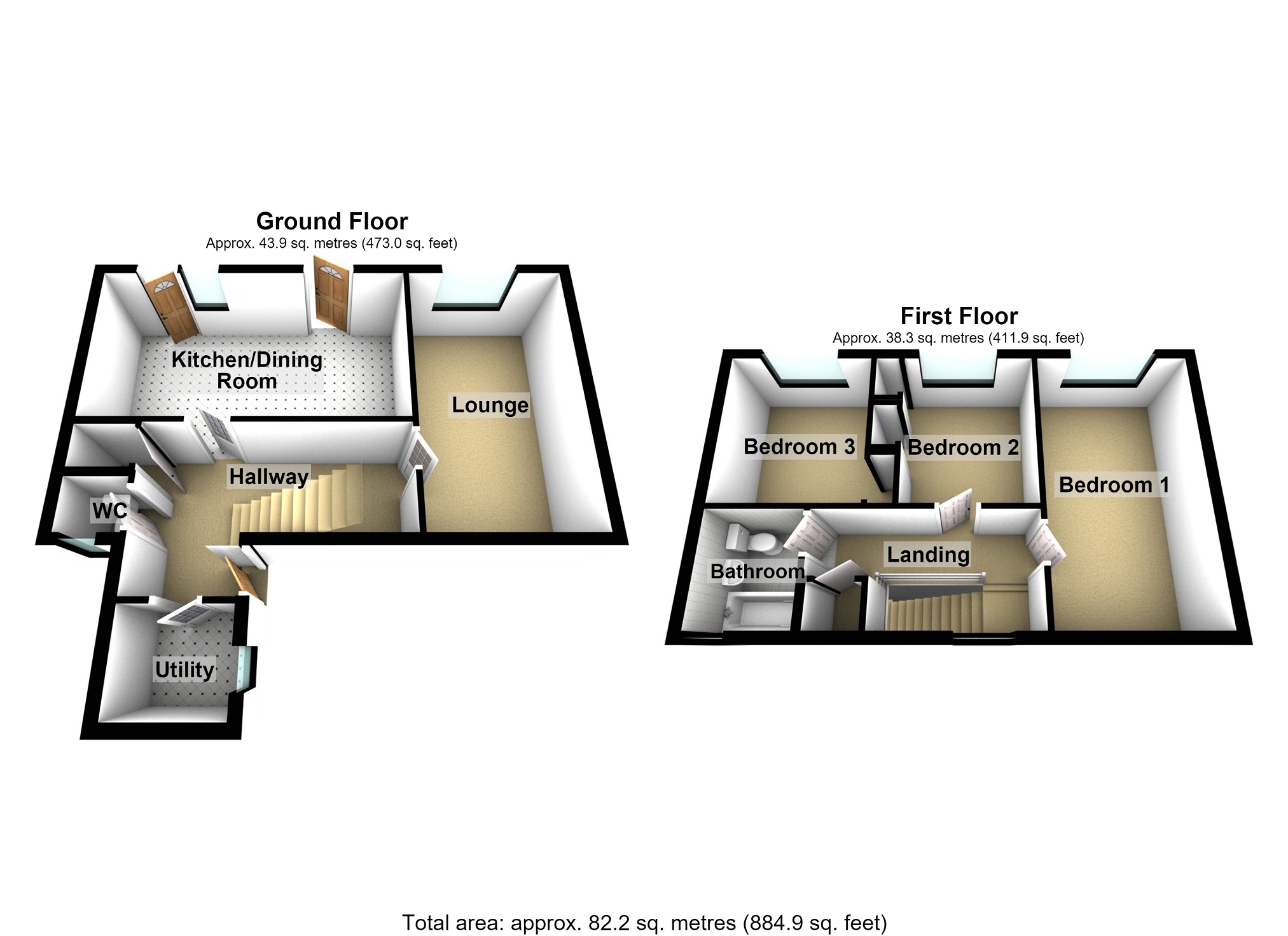 115, Penllyn, Port Talbot floorplan