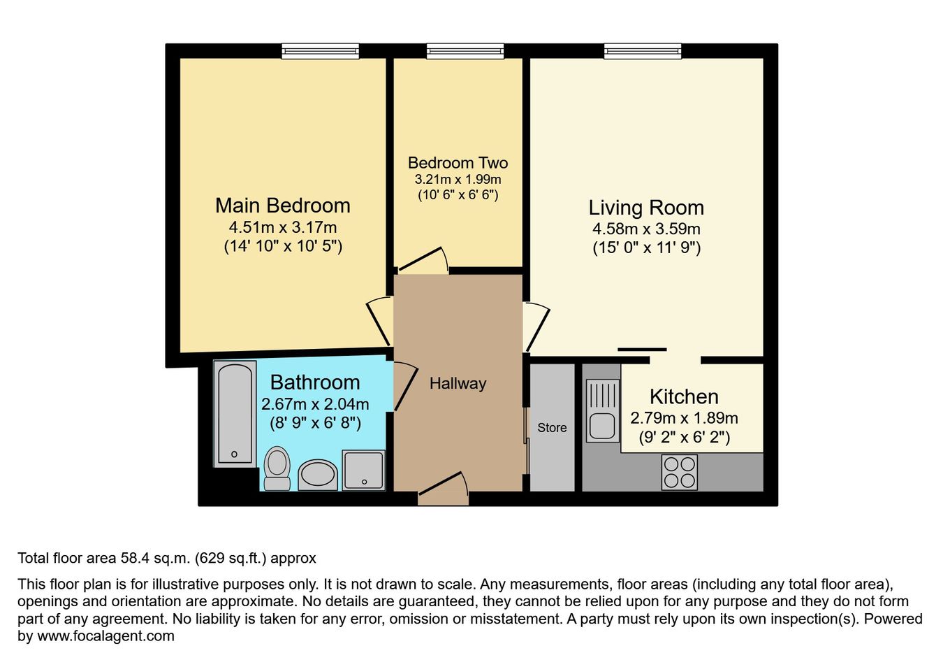Webb Corbett House, Burton Street, Burton-on-Trent floorplan