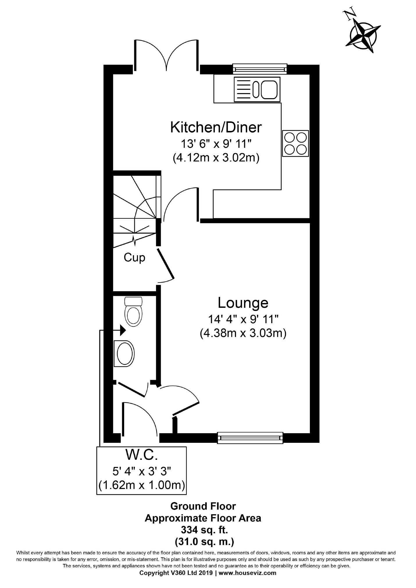 2 Bedrooms Terraced house for sale in Coupland Mews, Selby YO8