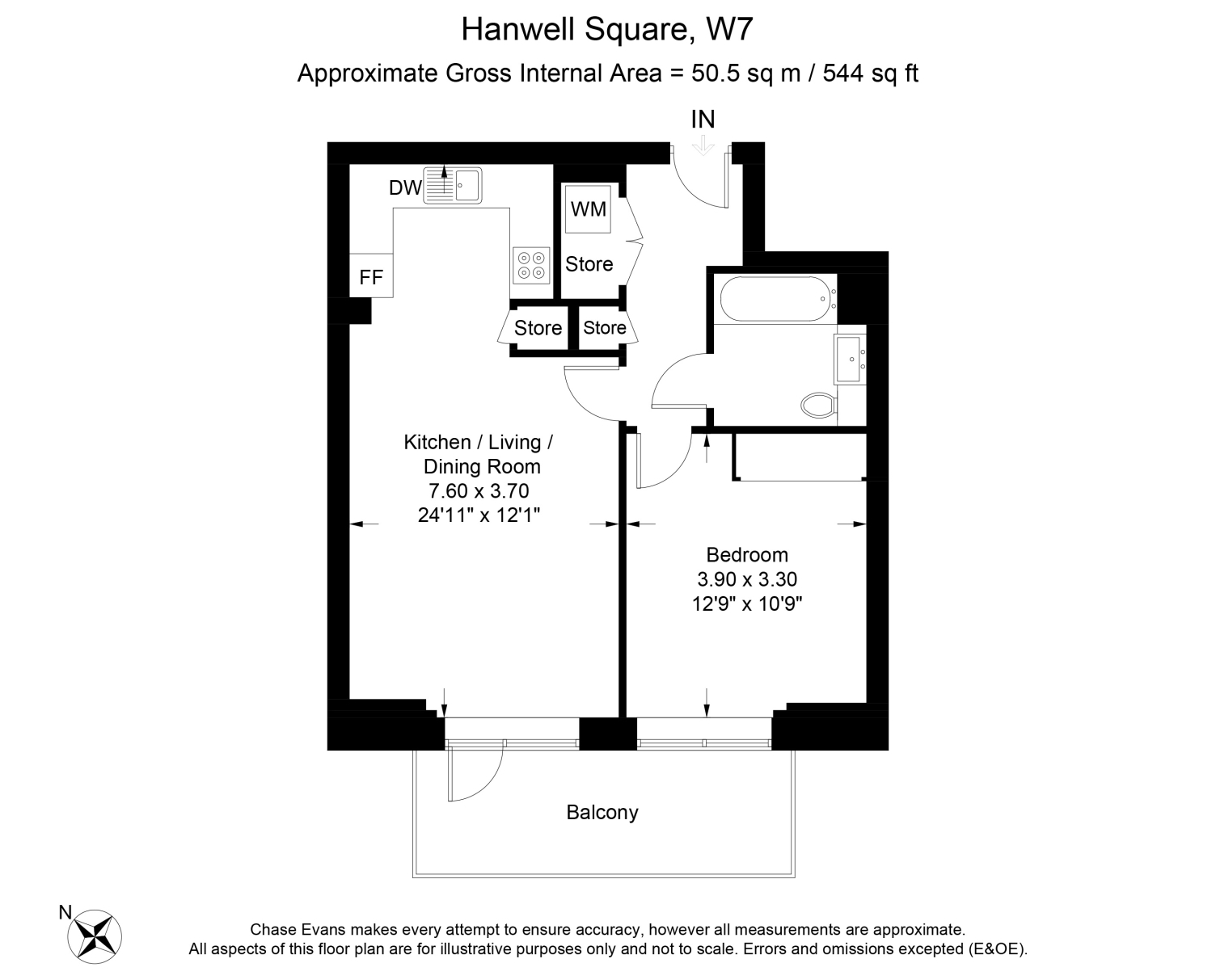 Sarsen House, Hanwell floorplan
