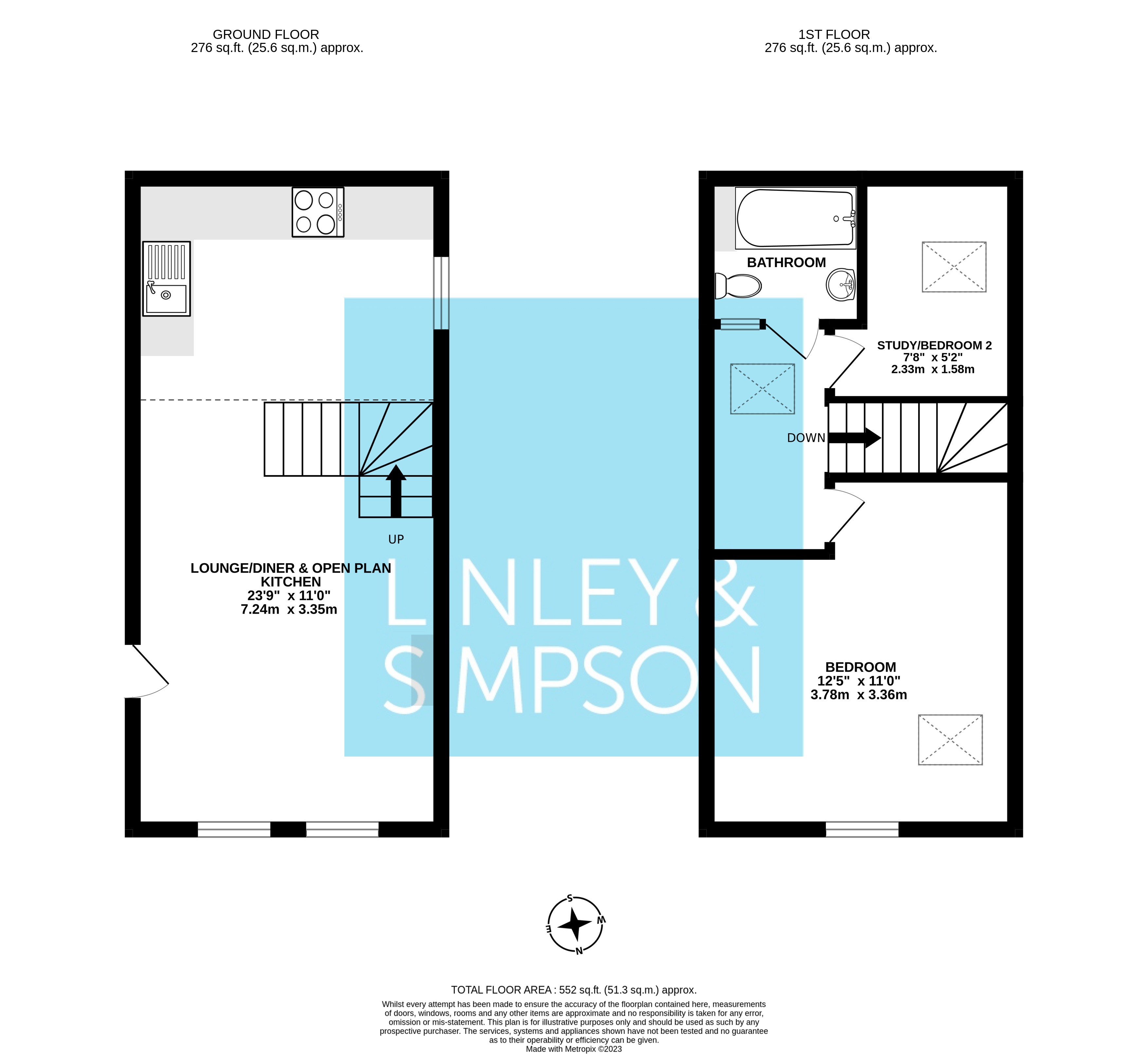 42, Arthur Street, York floorplan
