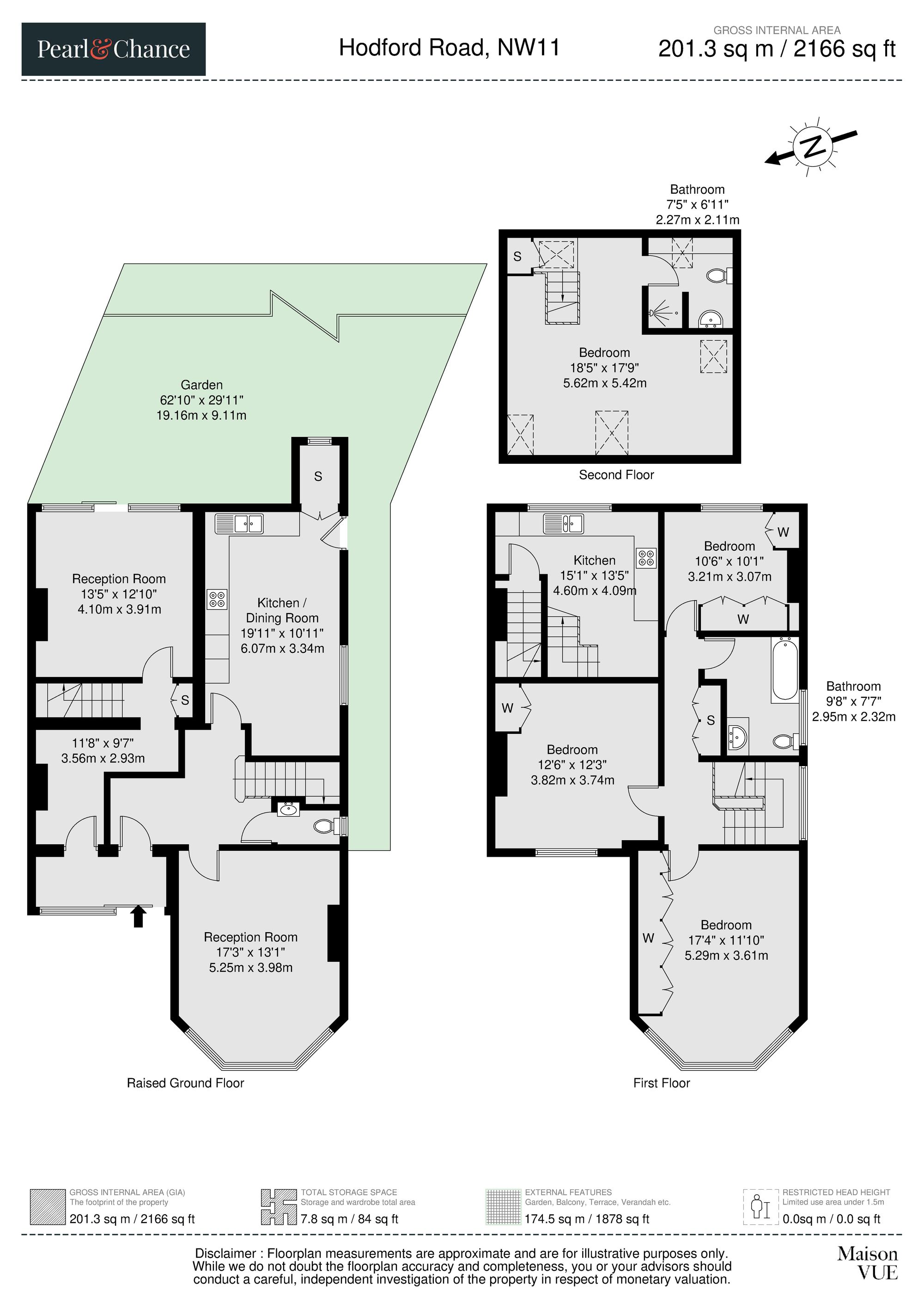 Hodford Road, London, NW11 floorplan