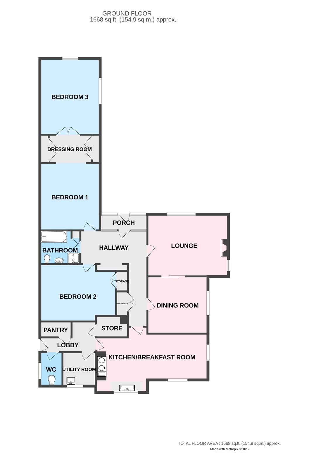 199, Holyhead Road, Telford floorplan