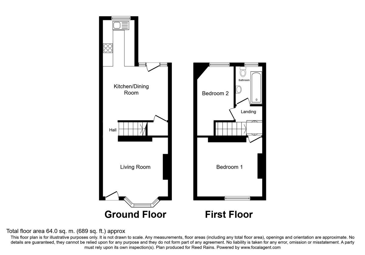 2 Bedrooms Terraced house for sale in Ventnor Street, Salford M6