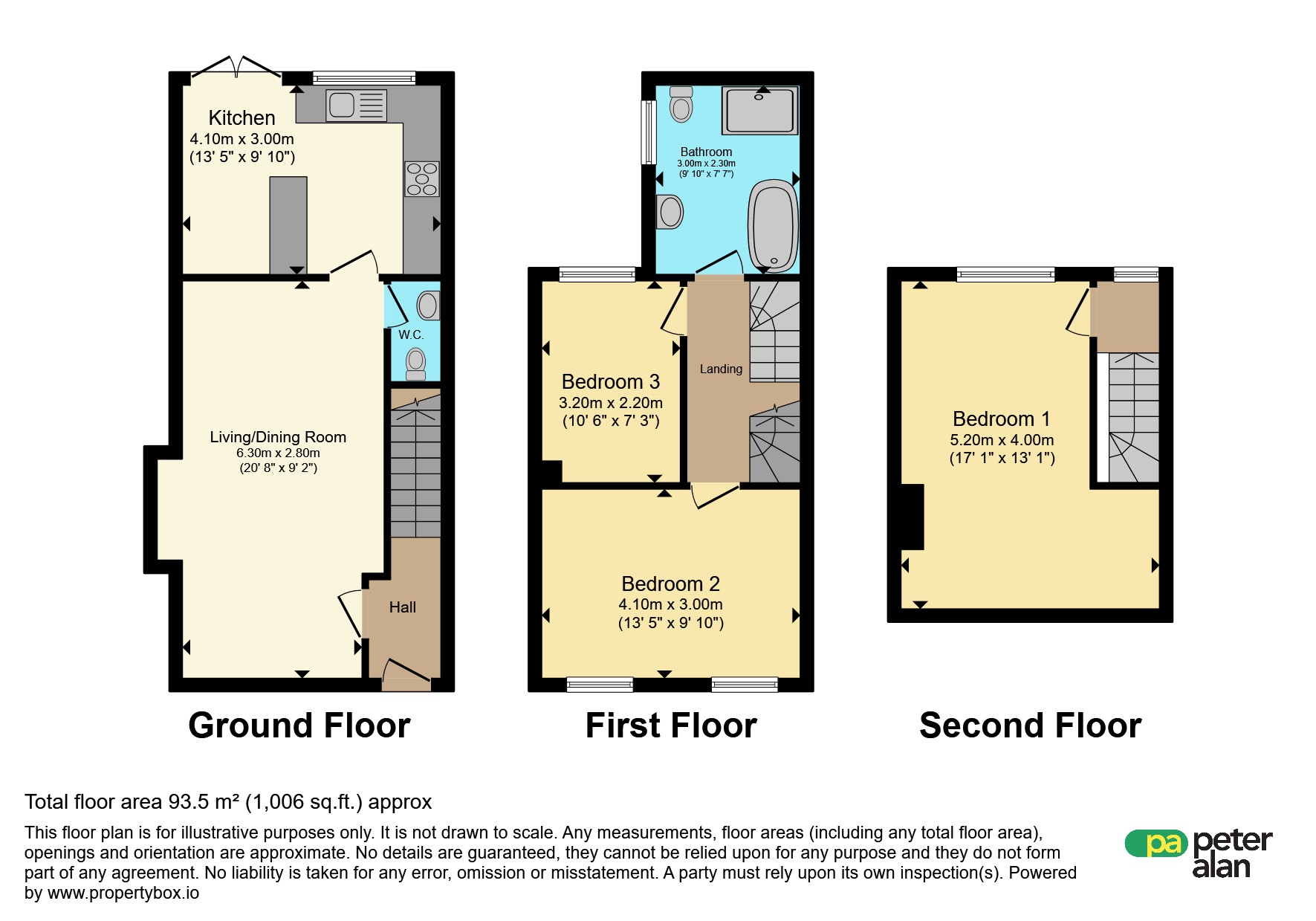 4, Stockland Street, Caerphilly floorplan