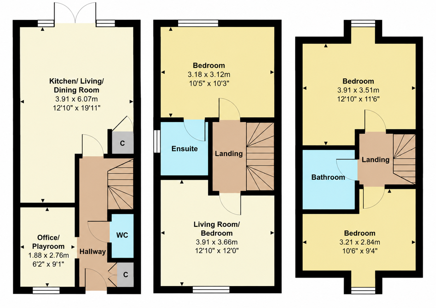 30, Fleece Lane, Nuneaton floorplan